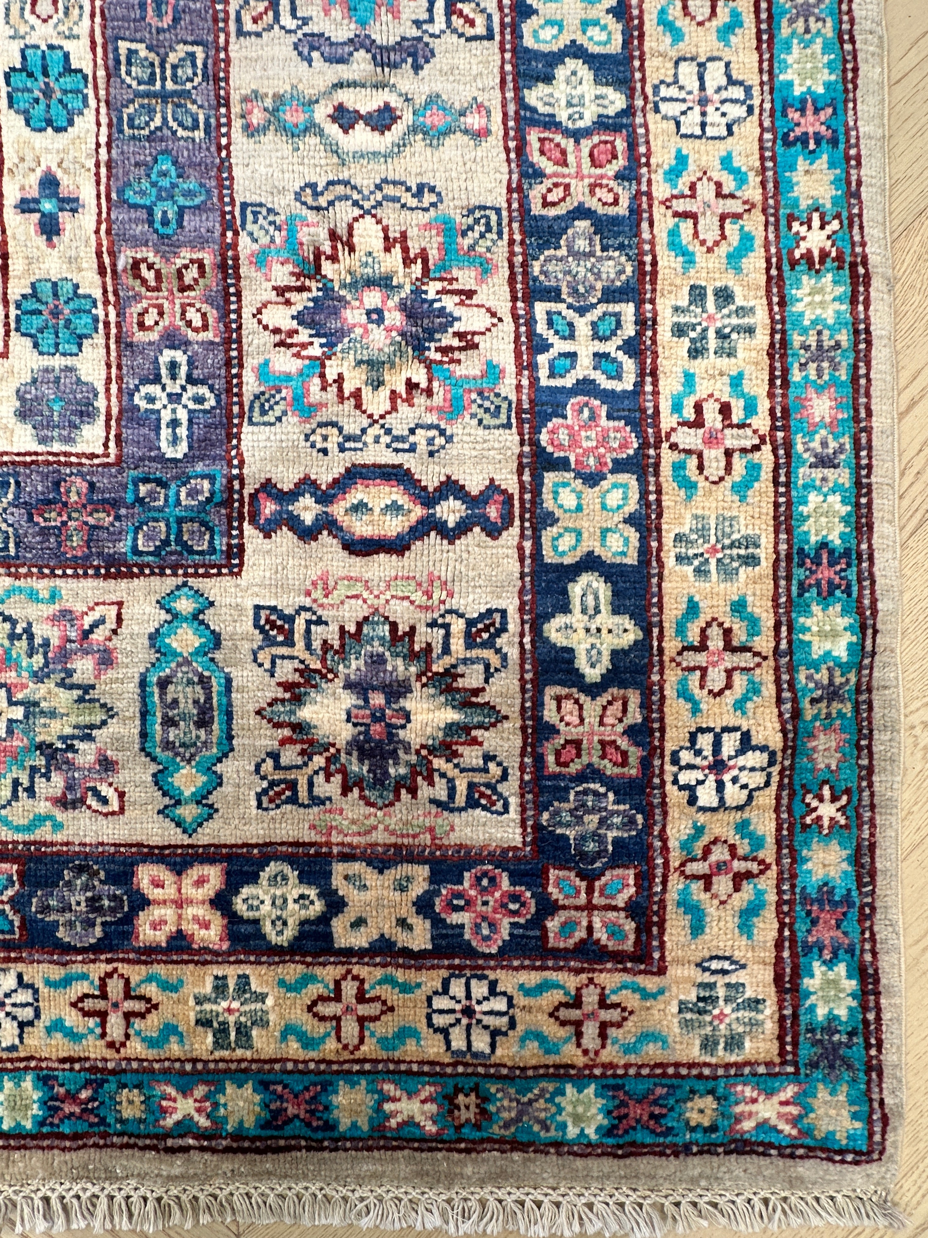 Chobi Afghan Handmade — 4.03 x 3.03