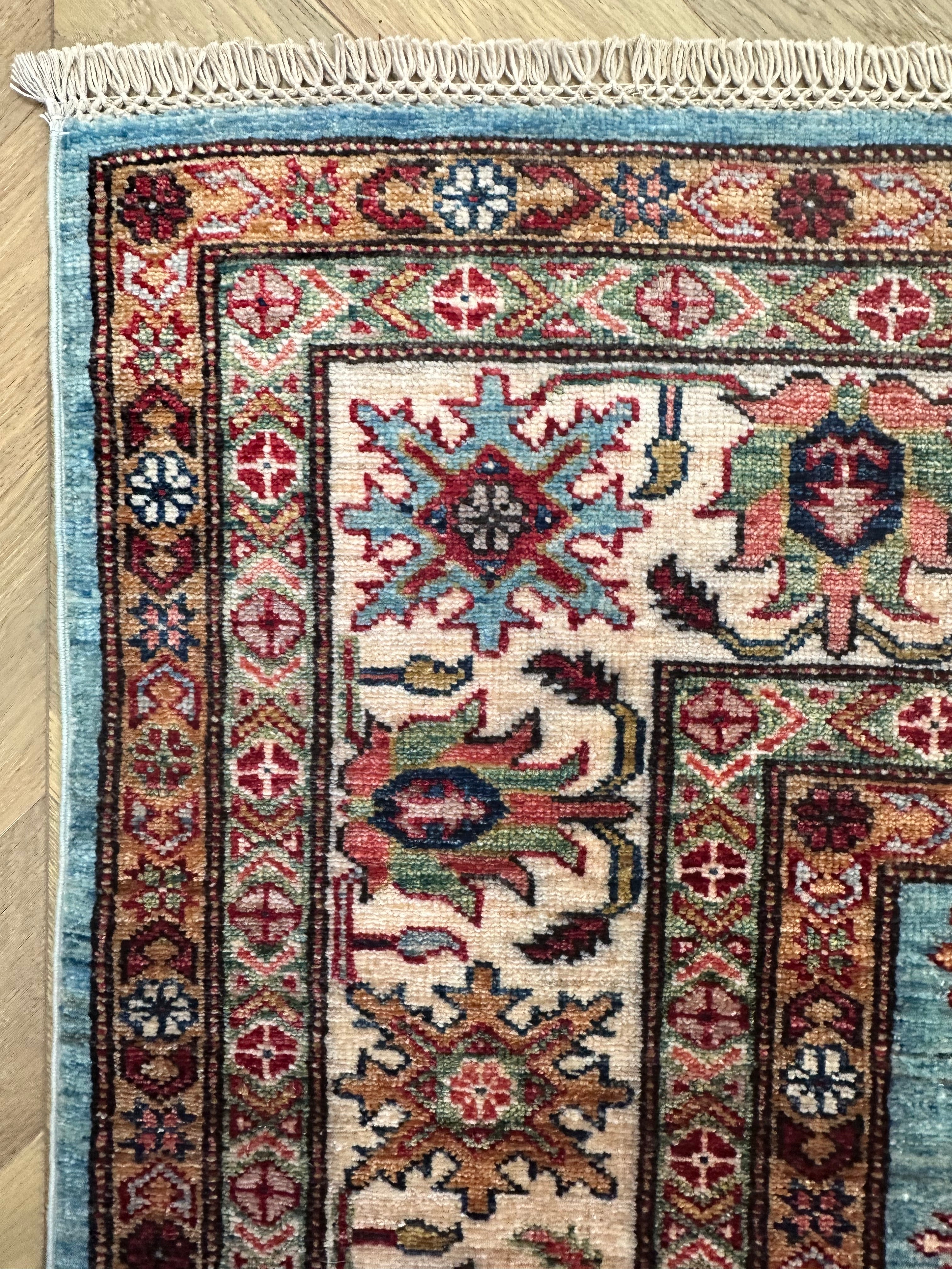 Chobi Afghan Handmade — 3.03 x 2.40