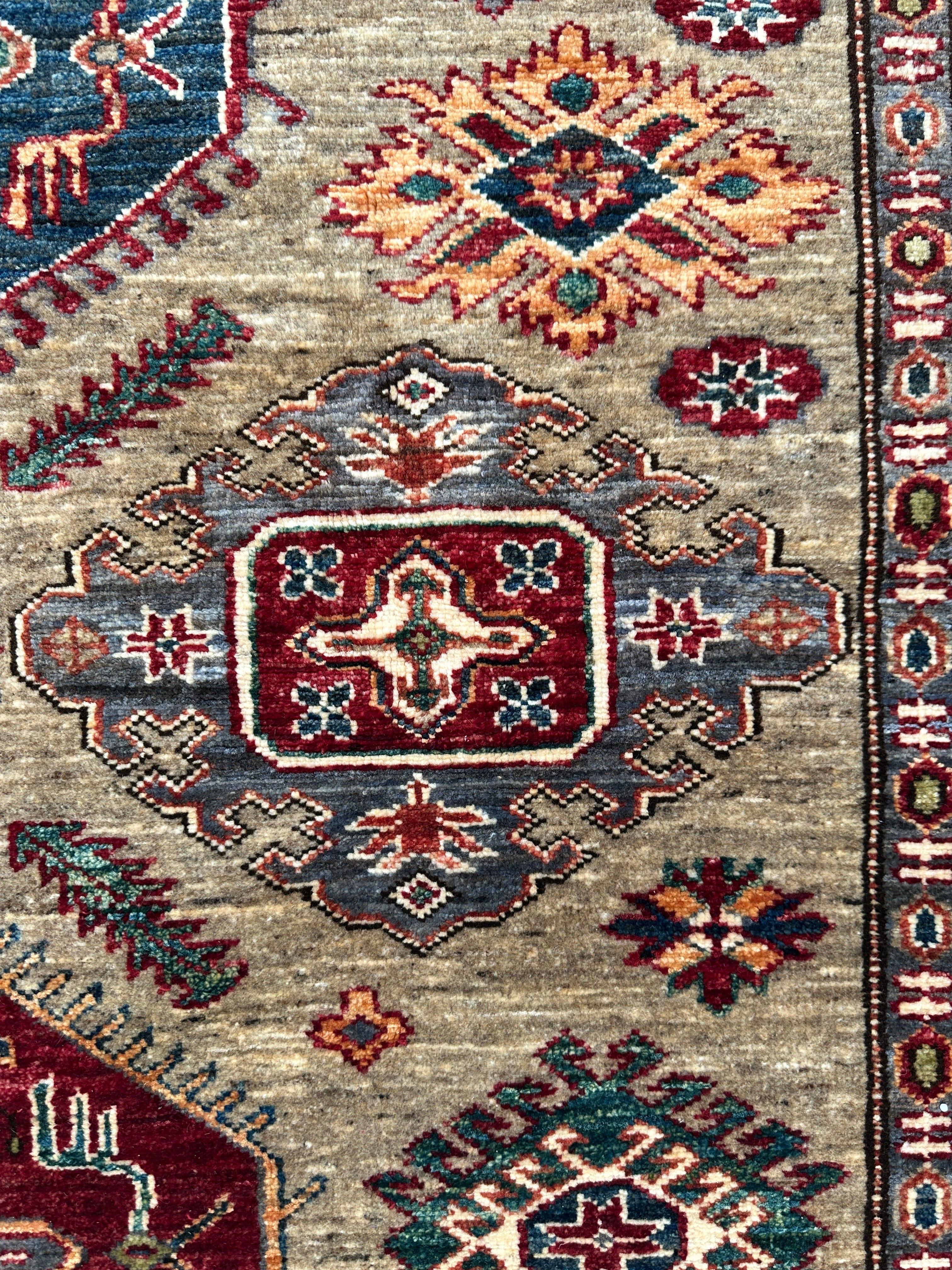 Chobi Afghan Handmade — 1.98 x 1.59