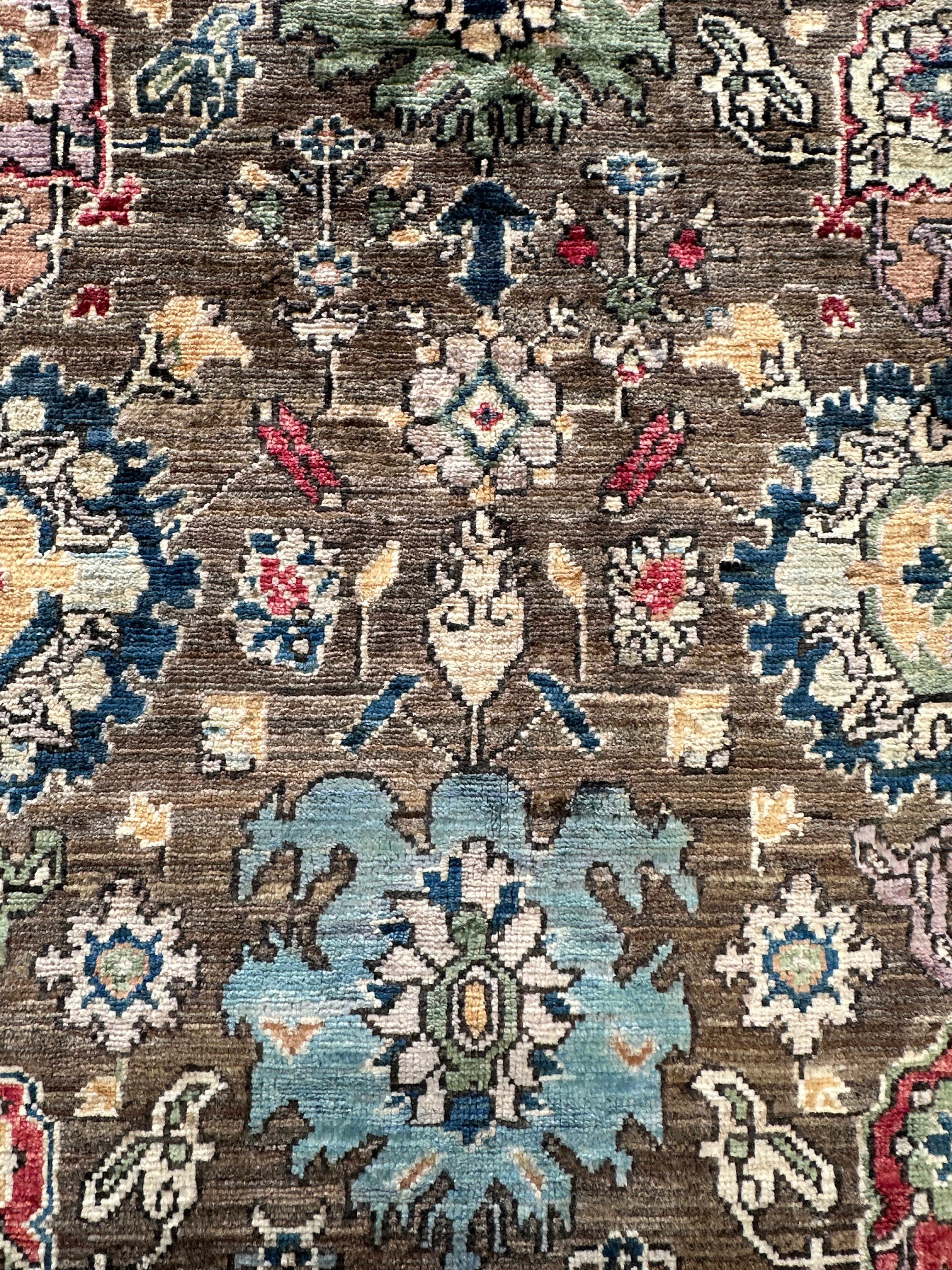 Chobi Afghan Handmade — 3.44 x 0.86
