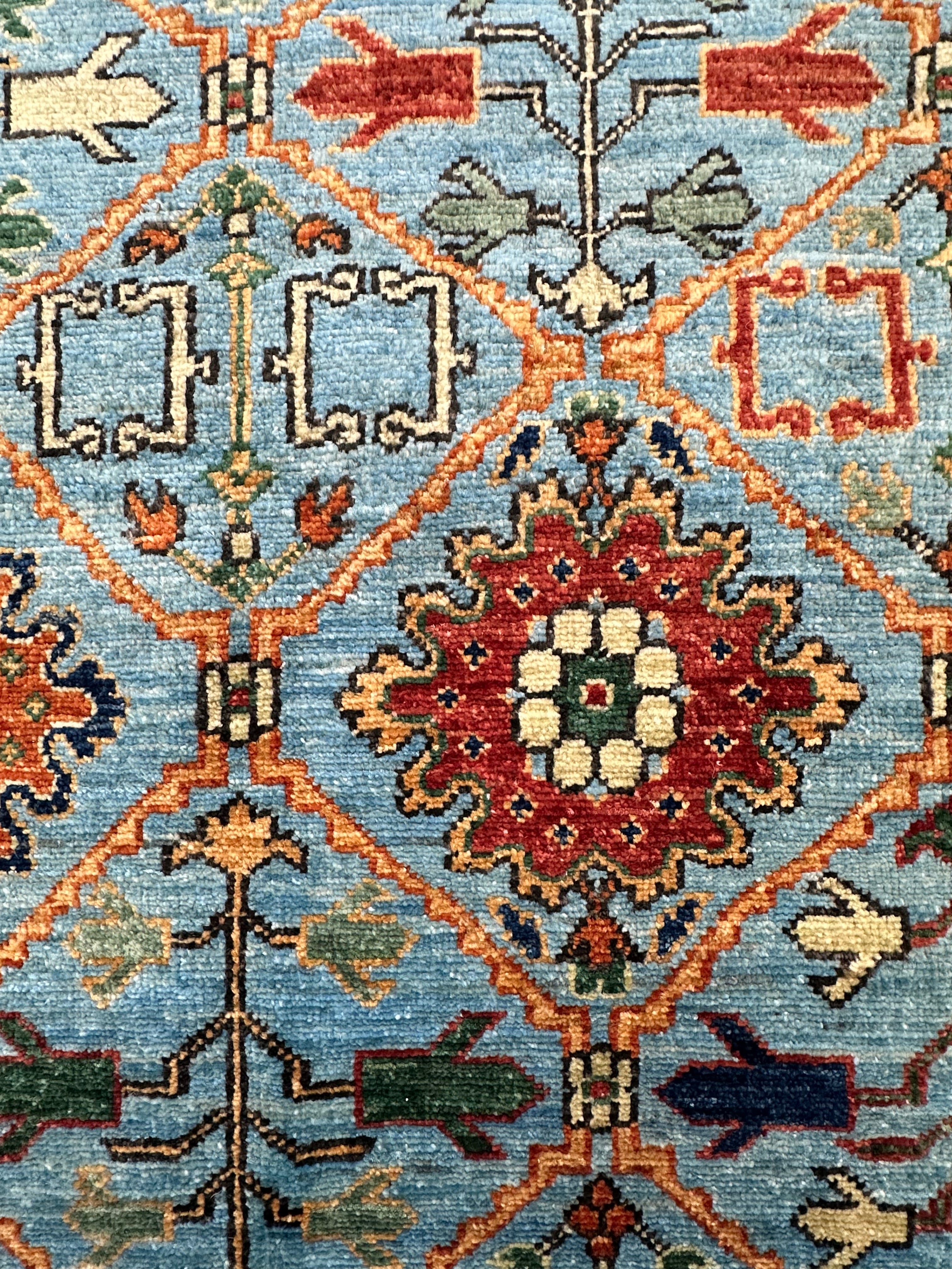 Chobi Afghan Handmade — 3.63 x 2.72