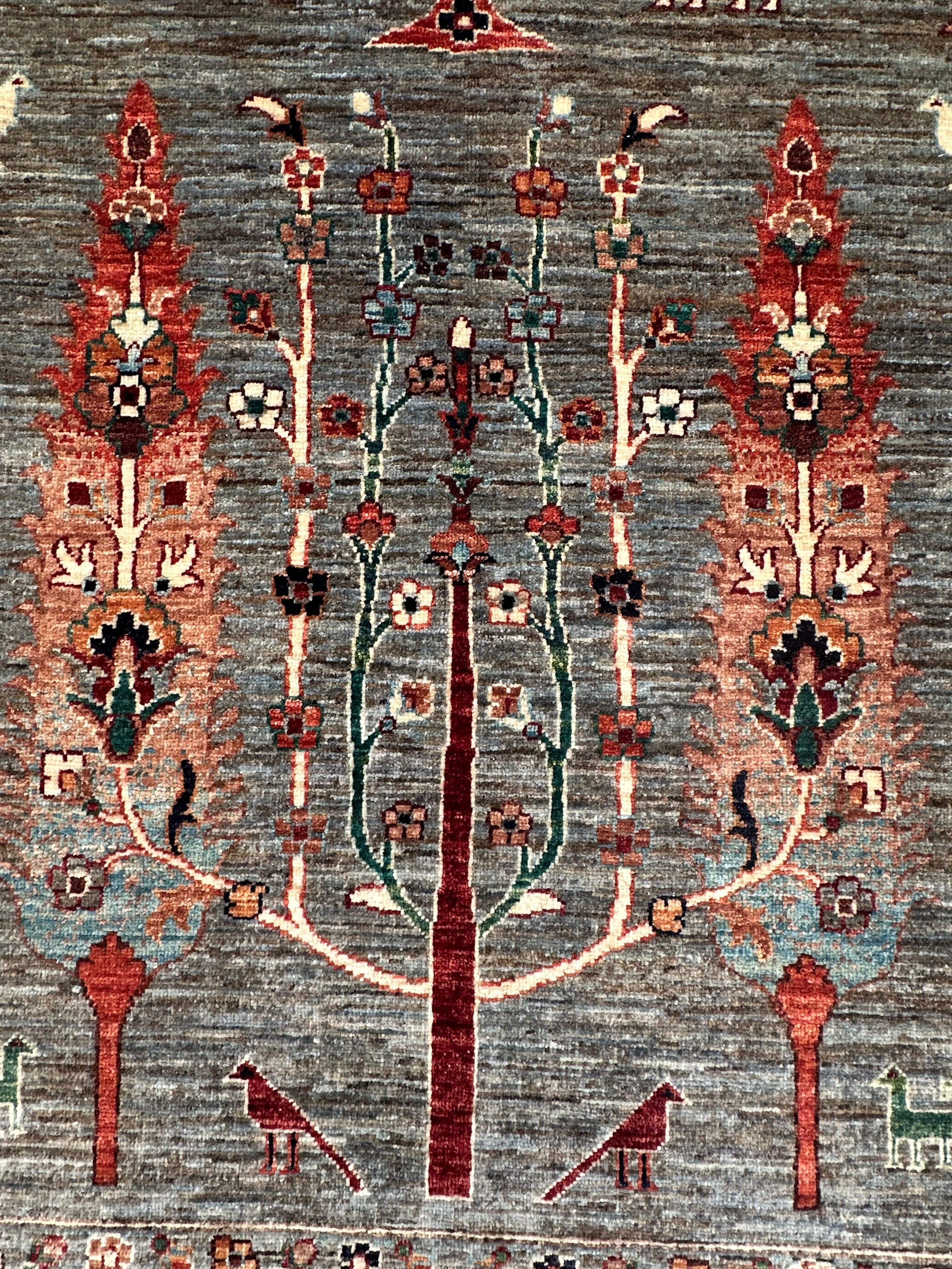 Afghan handmade rug,Chobi. Size:331x249cmk