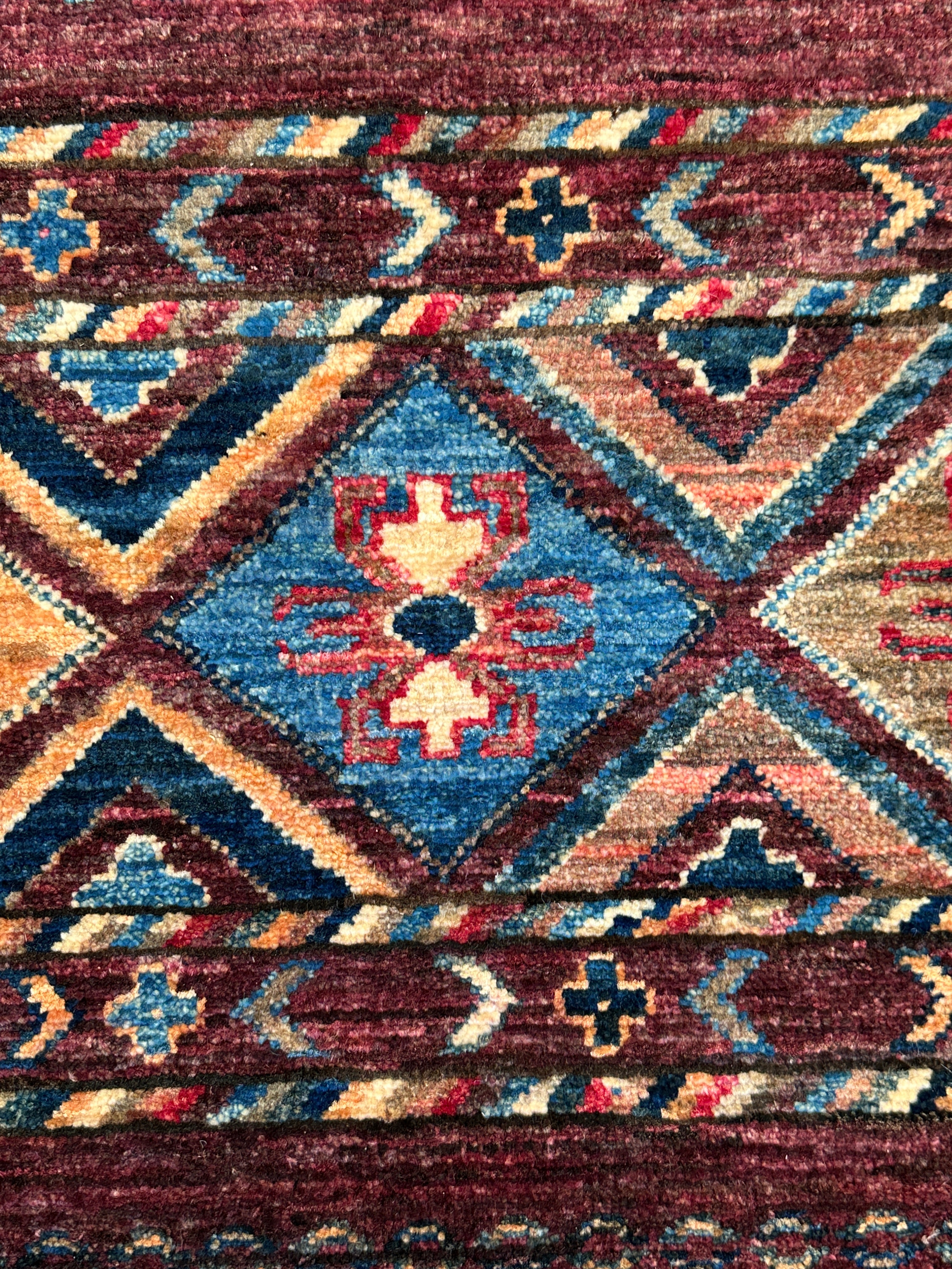 Chobi Afghan Handmade — 2.37 x 1.67