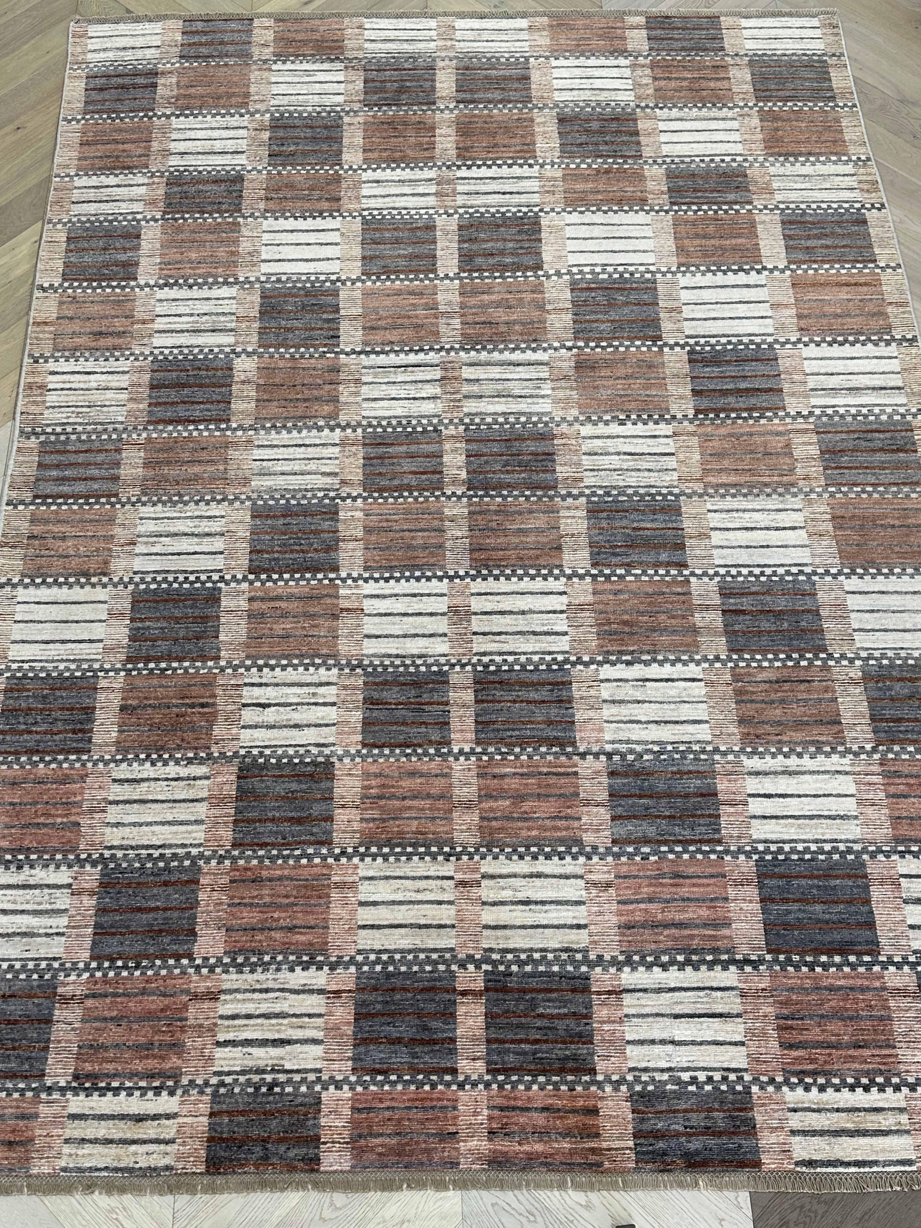 Chobi Afghan Handmade — 3.39 x 2.38