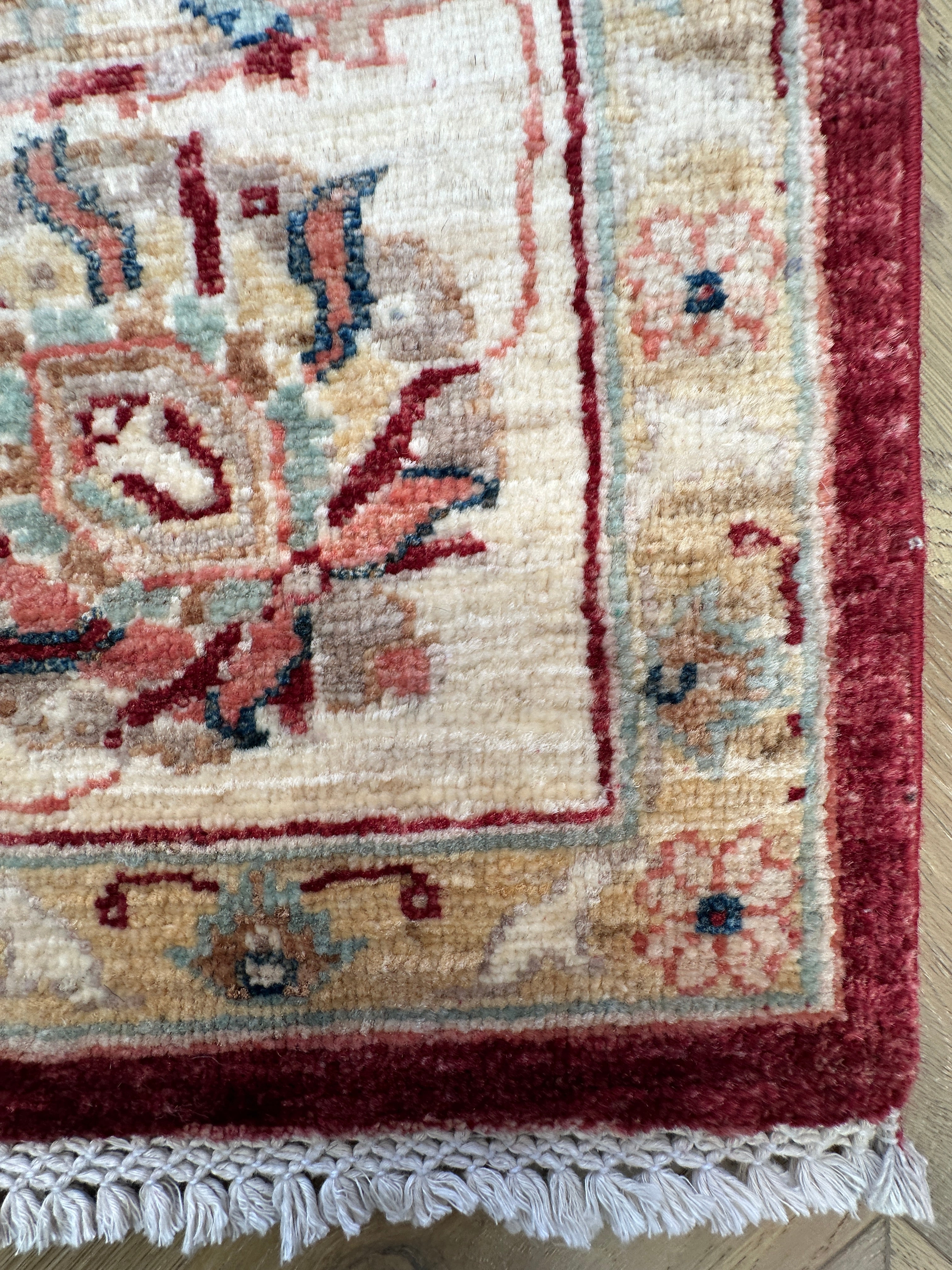 Chobi Afghan Handmade — 2.38 x 1.76