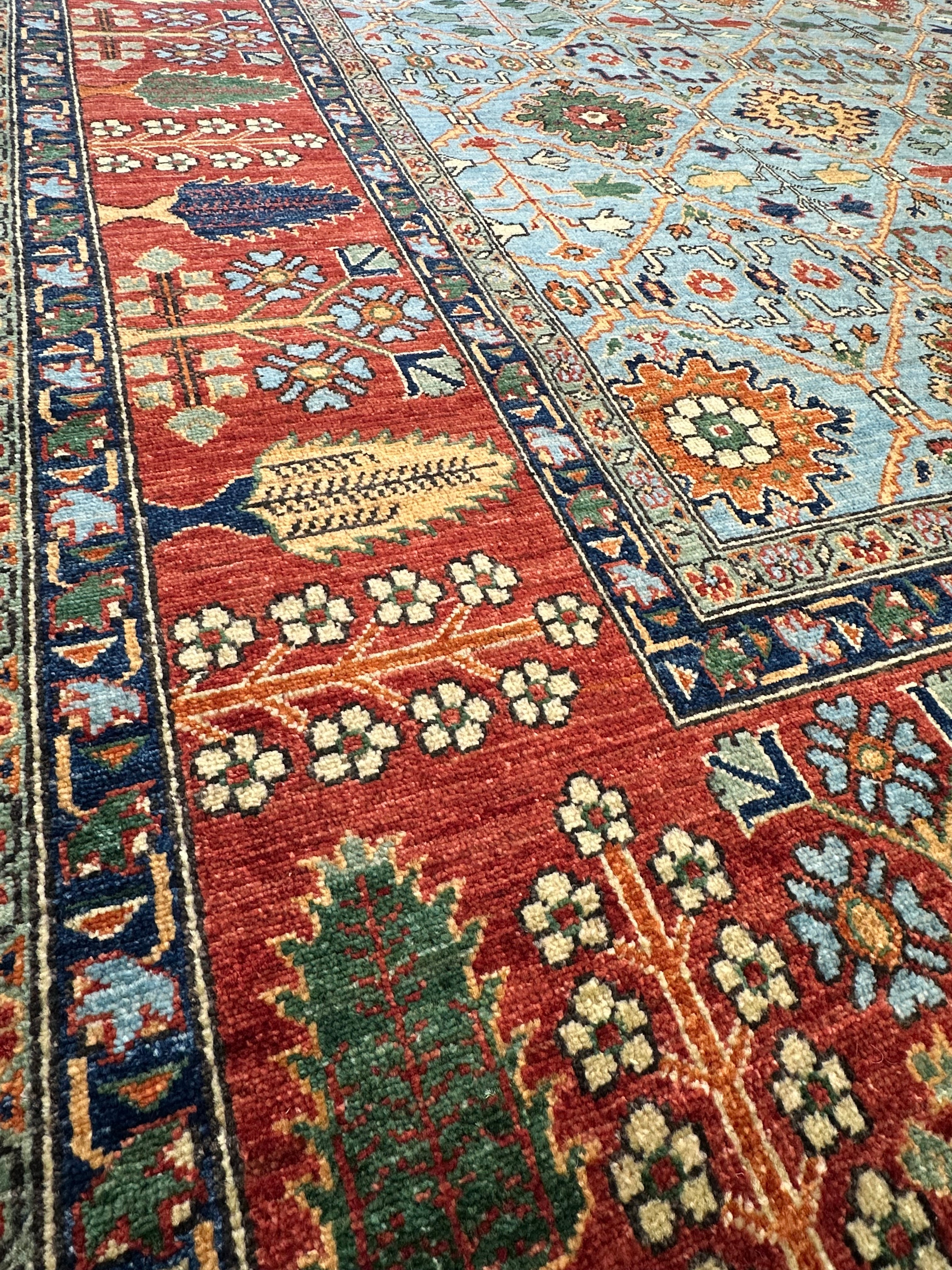 Chobi Afghan Handmade — 3.63 x 2.72