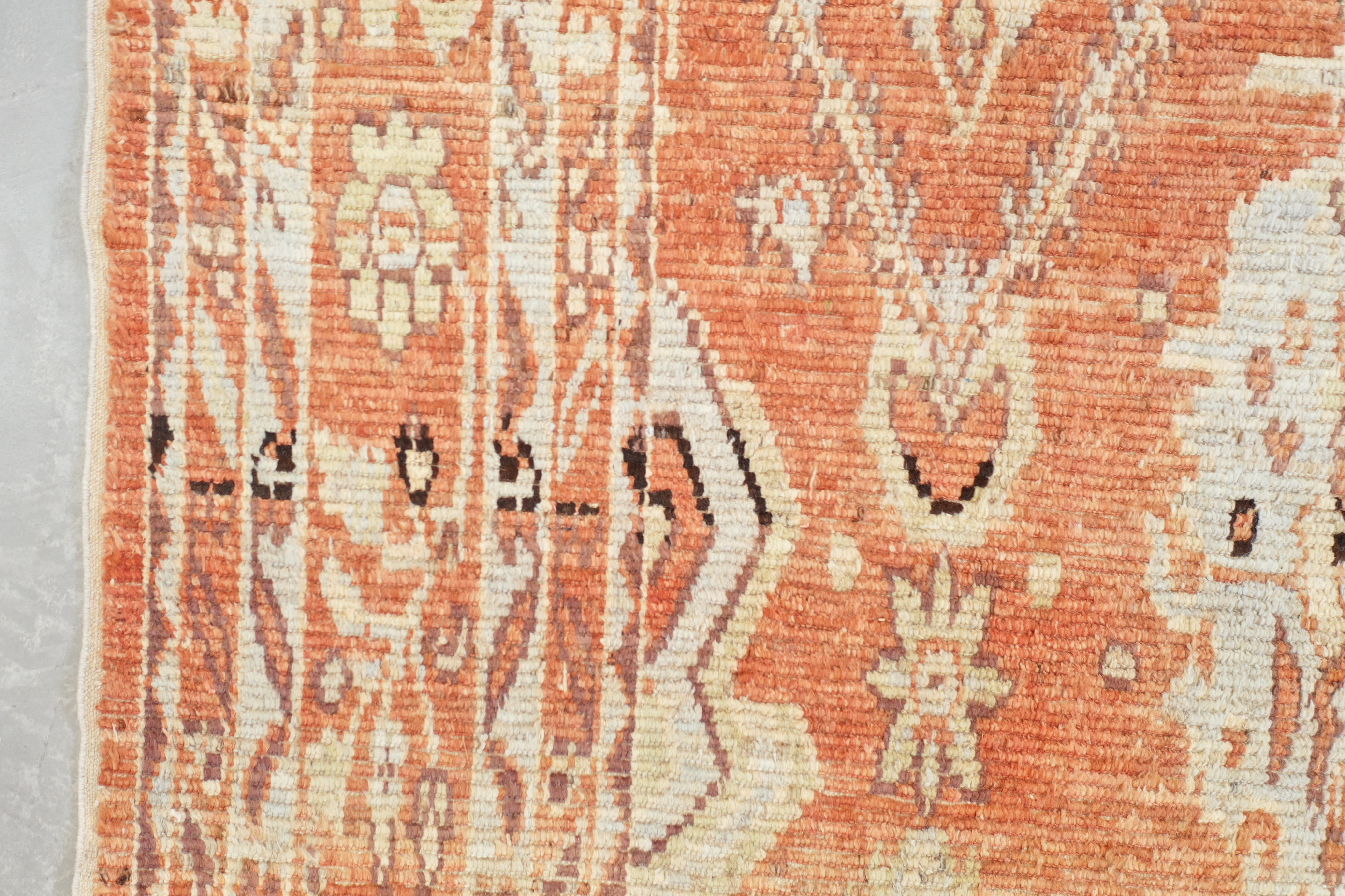 Terracotta Afghan Handmade — 4.57 x 3.67
