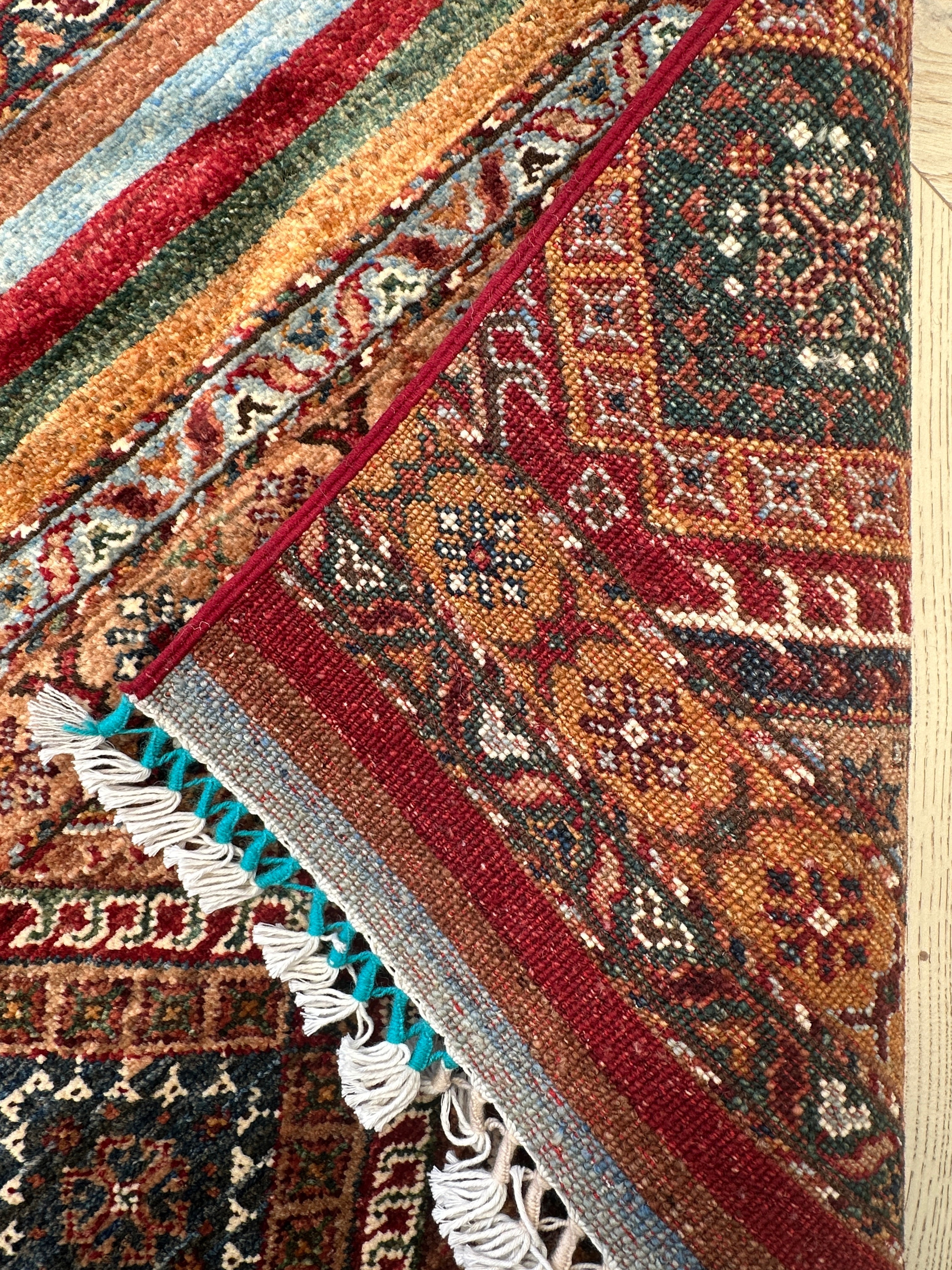 Chobi Afghan Handmade — 2.46 x 1.74
