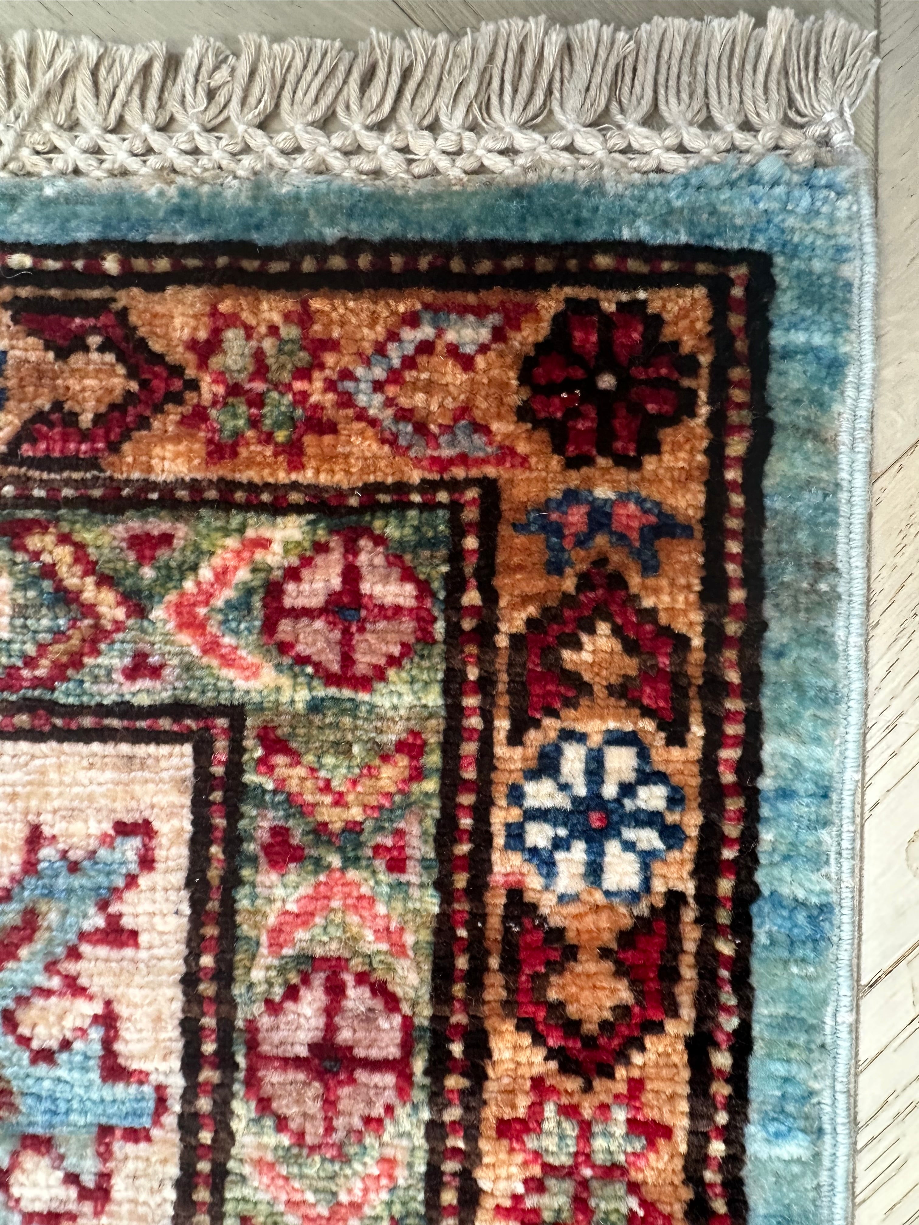 Chobi Afghan Handmade — 3.03 x 2.40