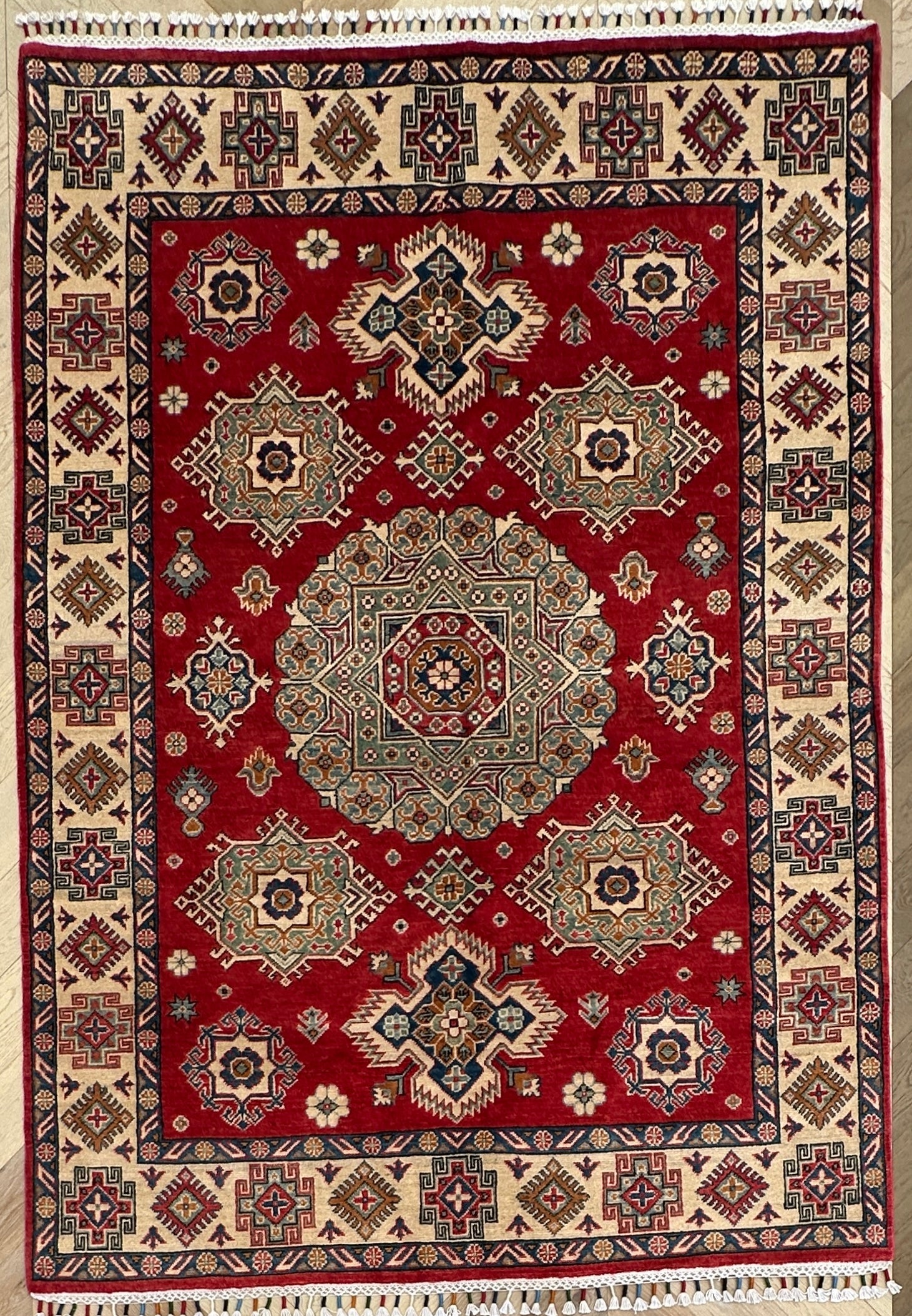 Afghan Handmade — 2.29 x 1.63