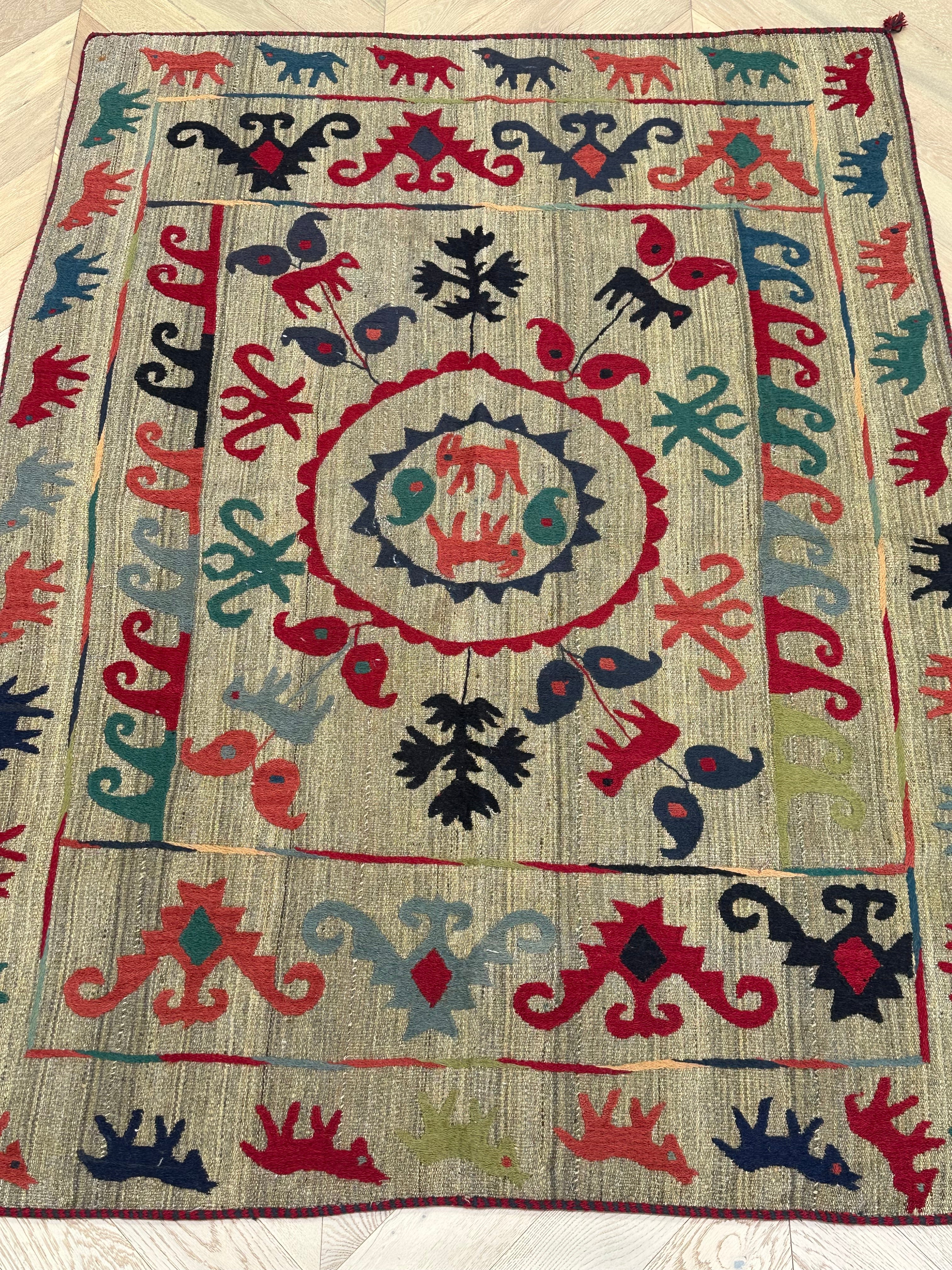 Afghan Handmade — 2.02 x 1.49