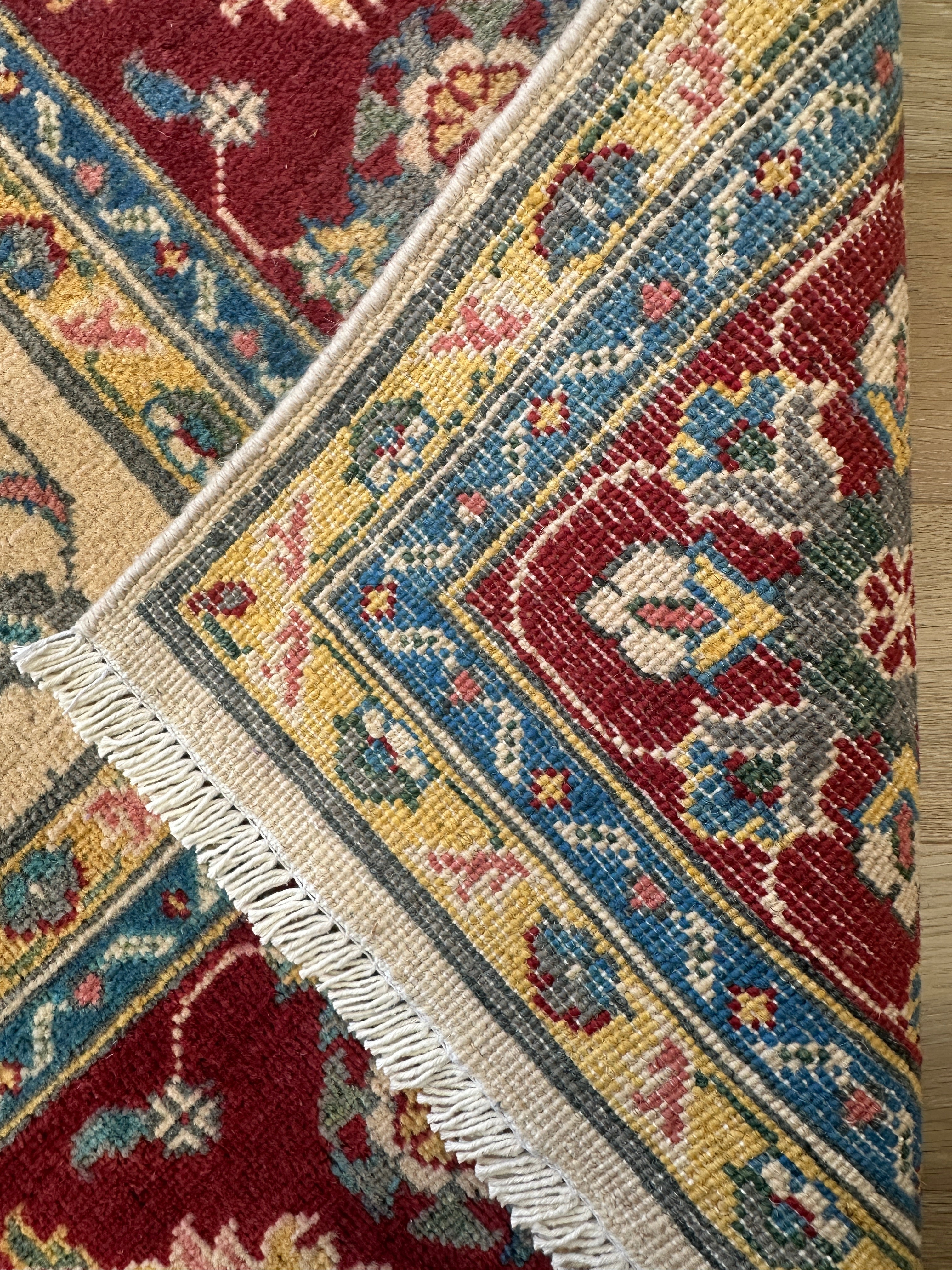 Chobi Afghan Handmade — 2.89 x 2.00
