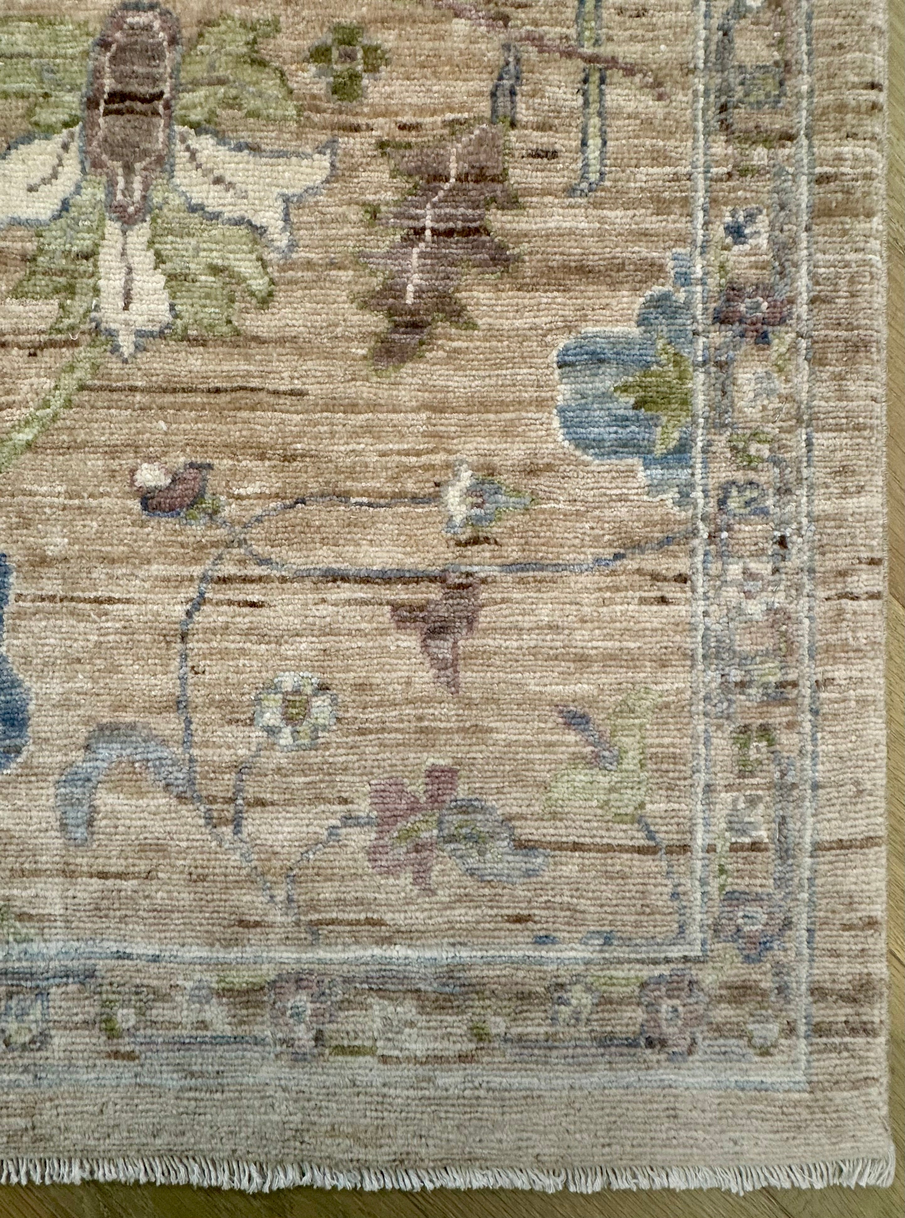 Afghan handmade rug,Chobi. Size:362x267 cm