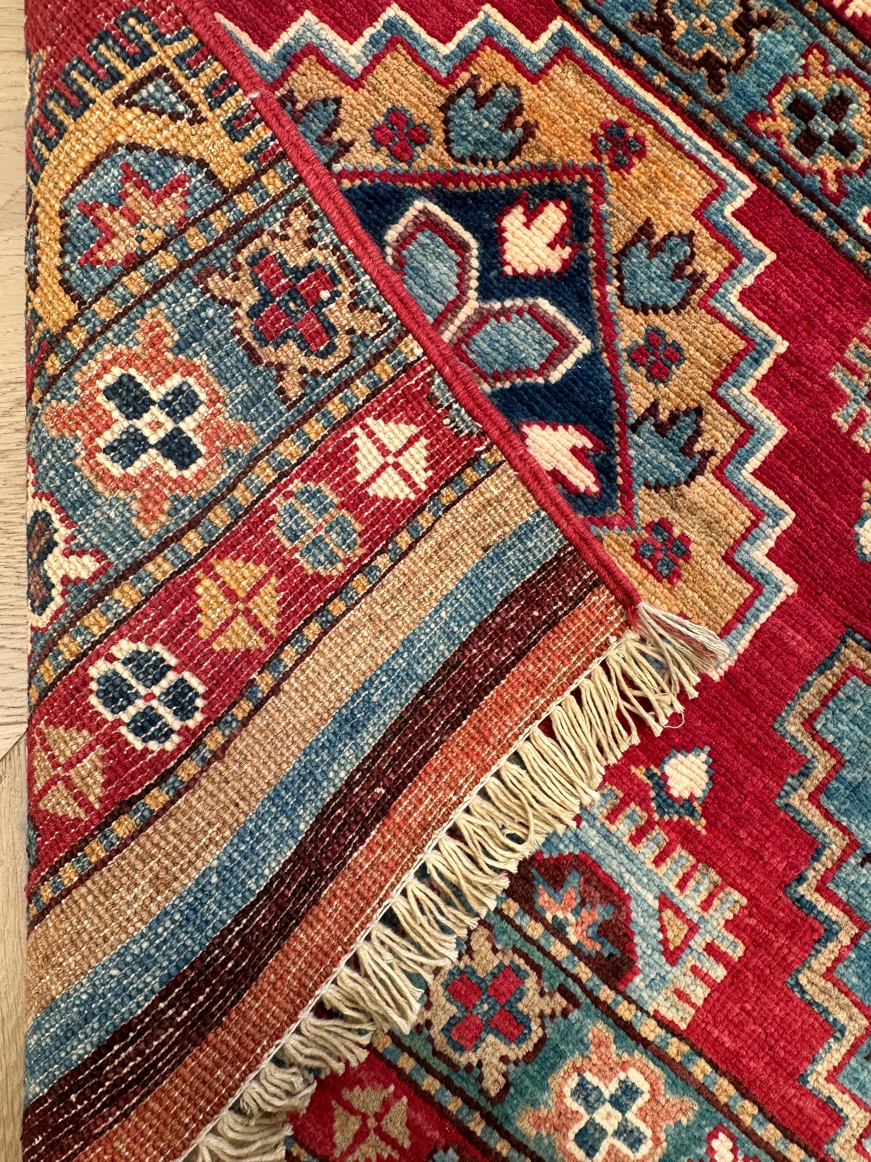 Chobi Afghan Handmade — 2.52 x 1.78