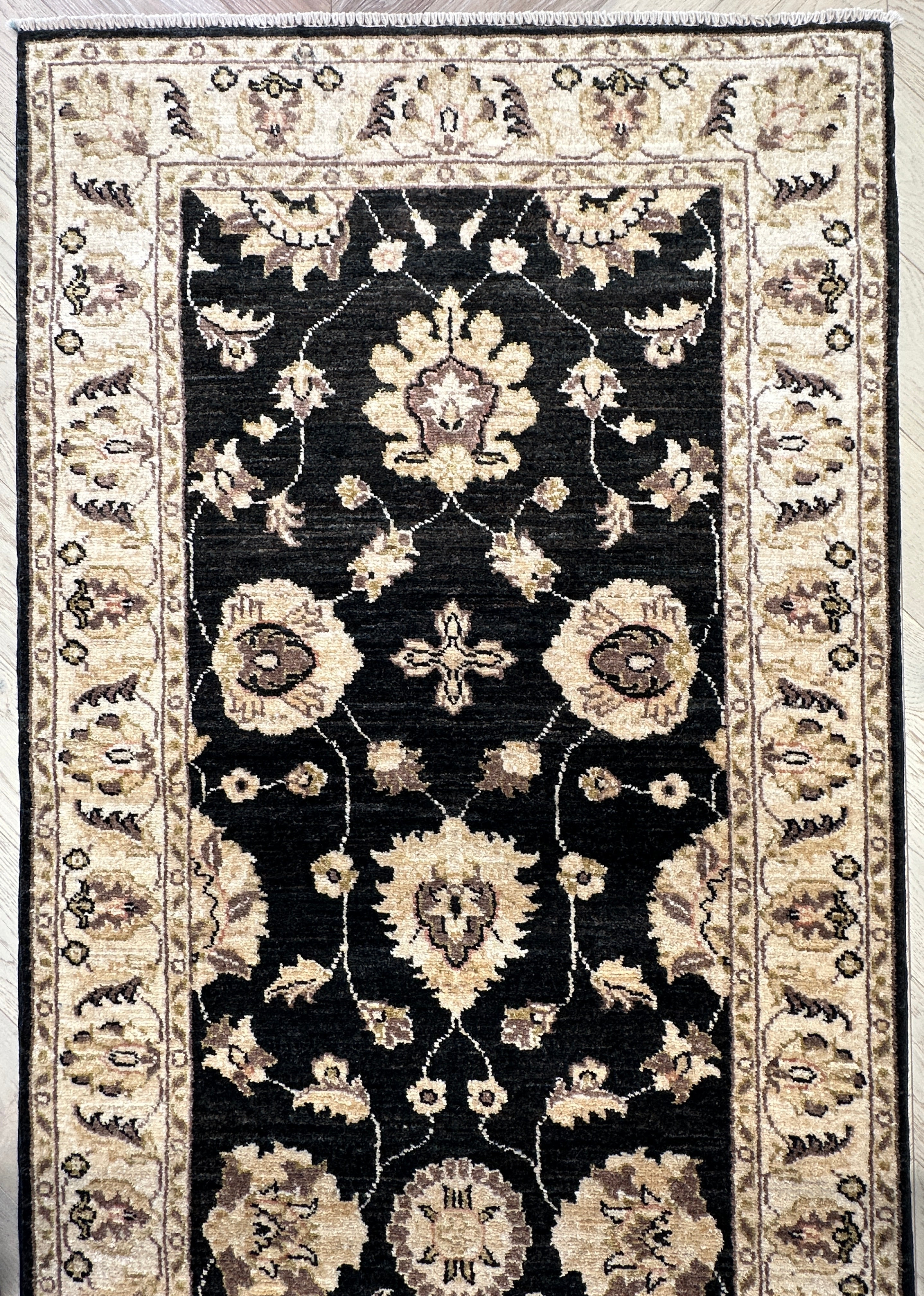 Chobi Afghan Handmade — 3.00 x 0.87