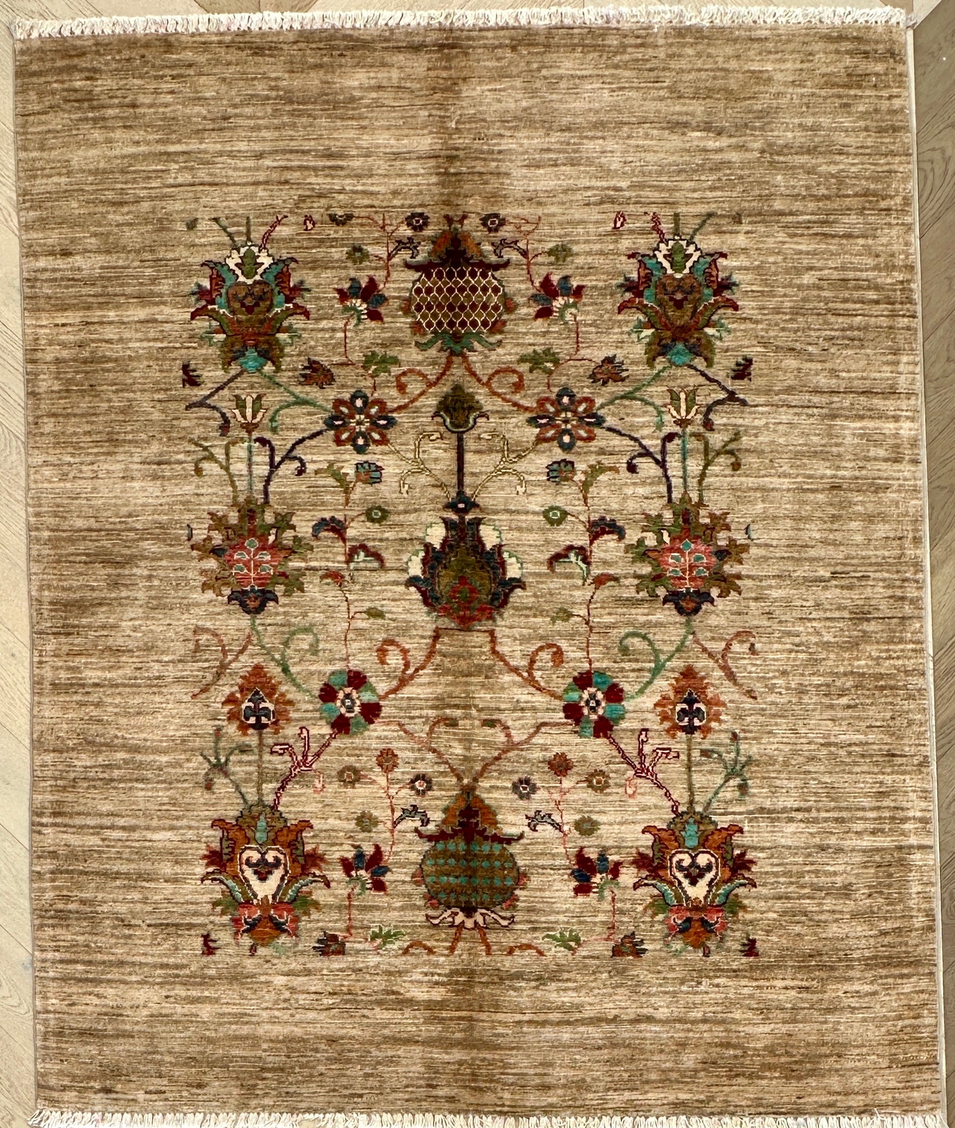 Chobi Afghan Handmade — 1.84 x 1.52