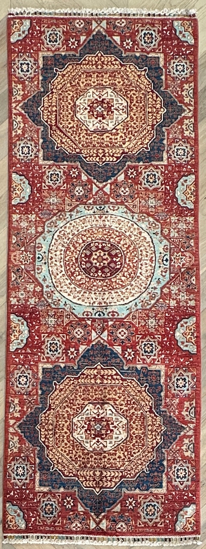 Afghan Handmade — 2.45 x 0.87