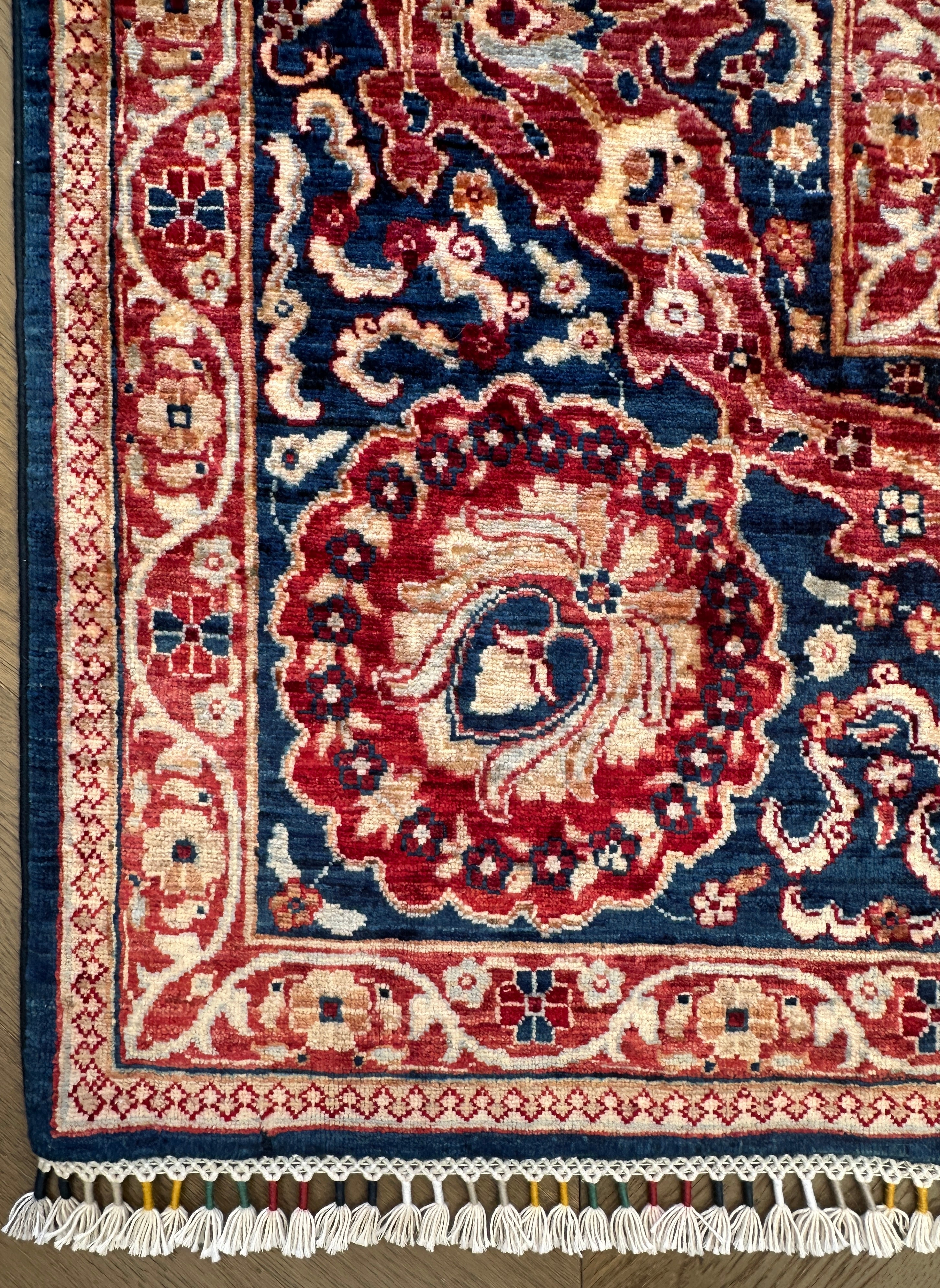 Afghan handmade rug,Chobi. Size:356x264cm
