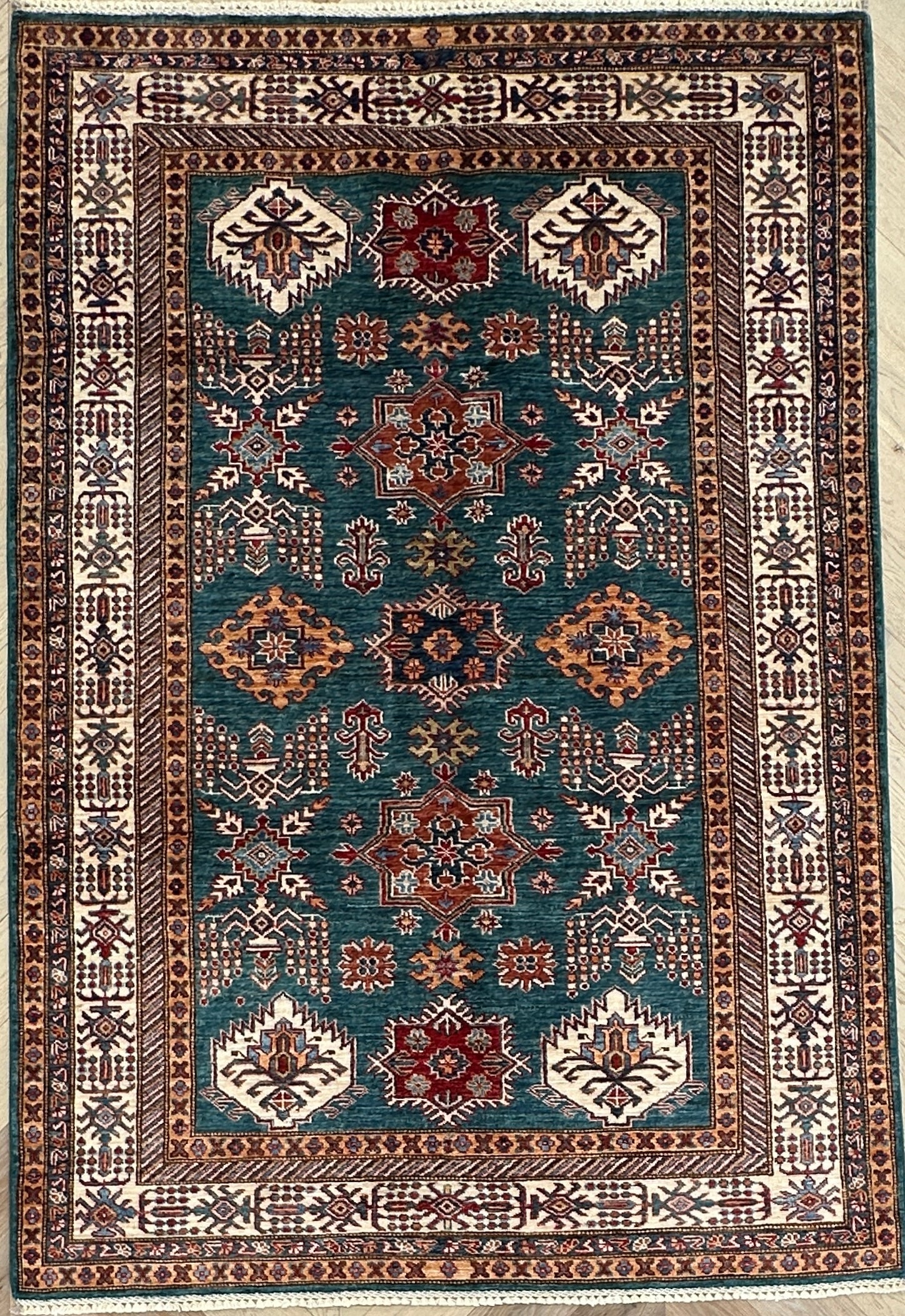 Chobi Afghan Handmade — 2.20 x 1.50