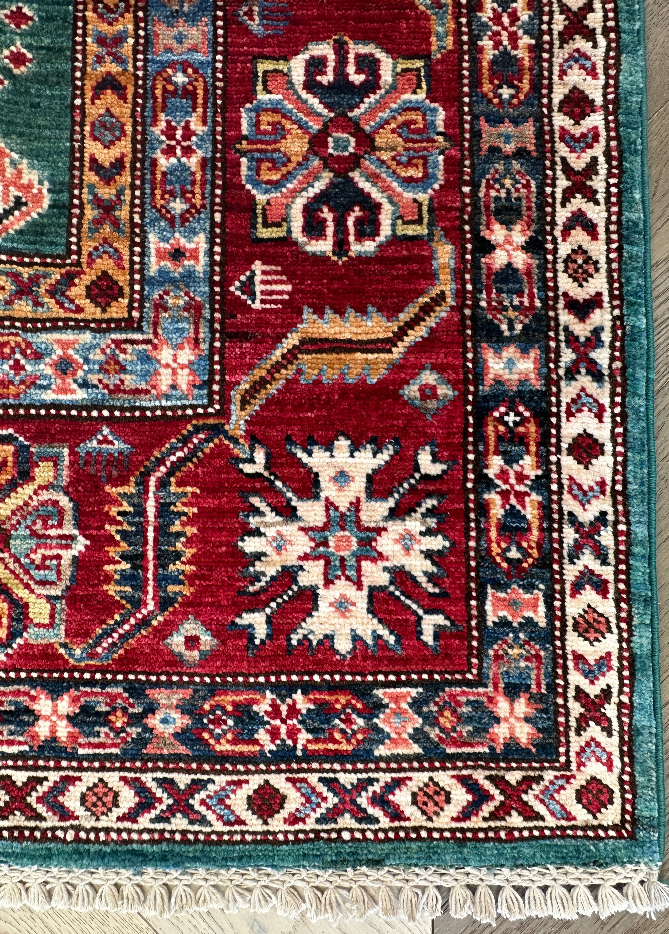 Chobi Afghan Handmade — 2.69 x 1.78