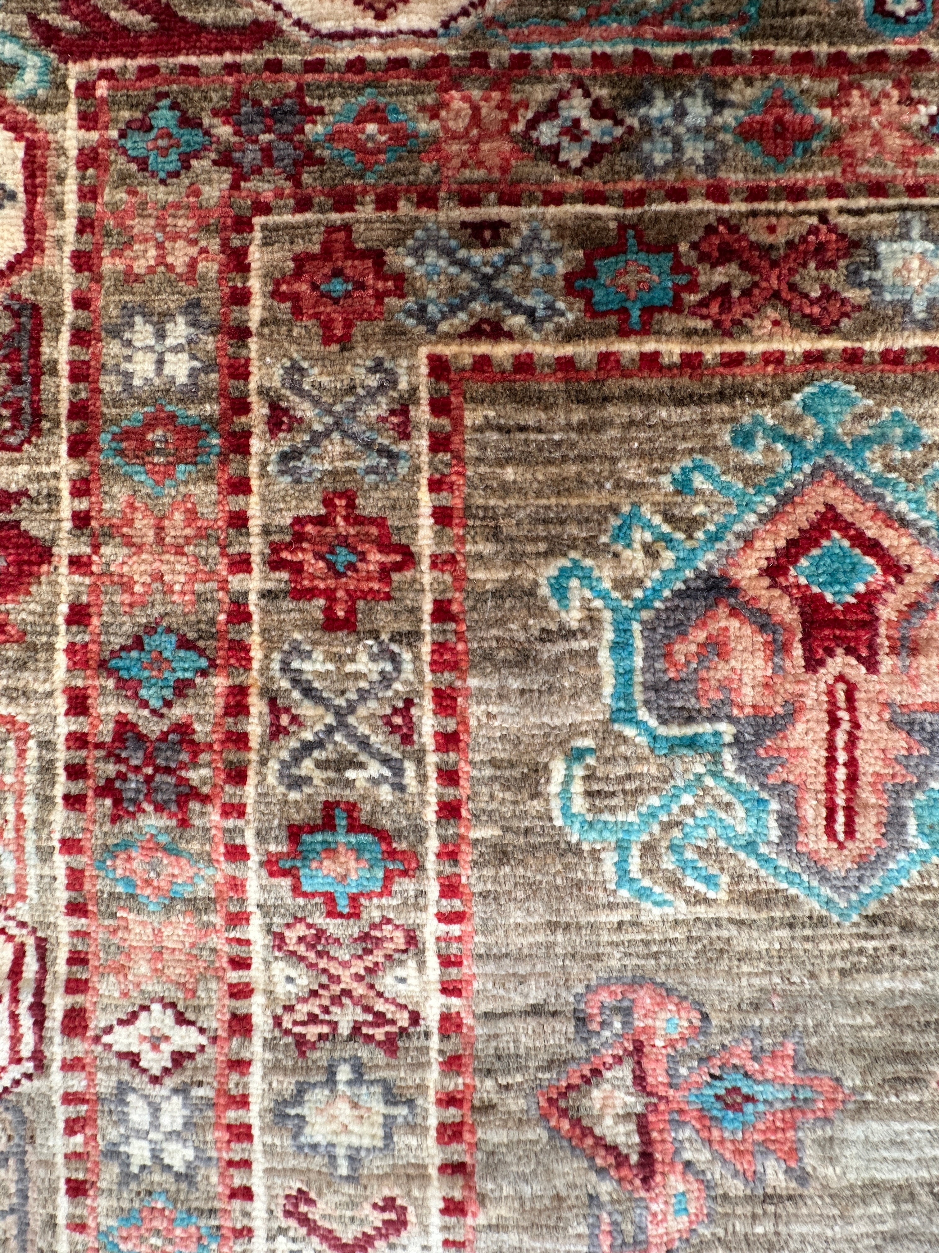 Chobi Afghan Handmade — 2.37 x 1.74