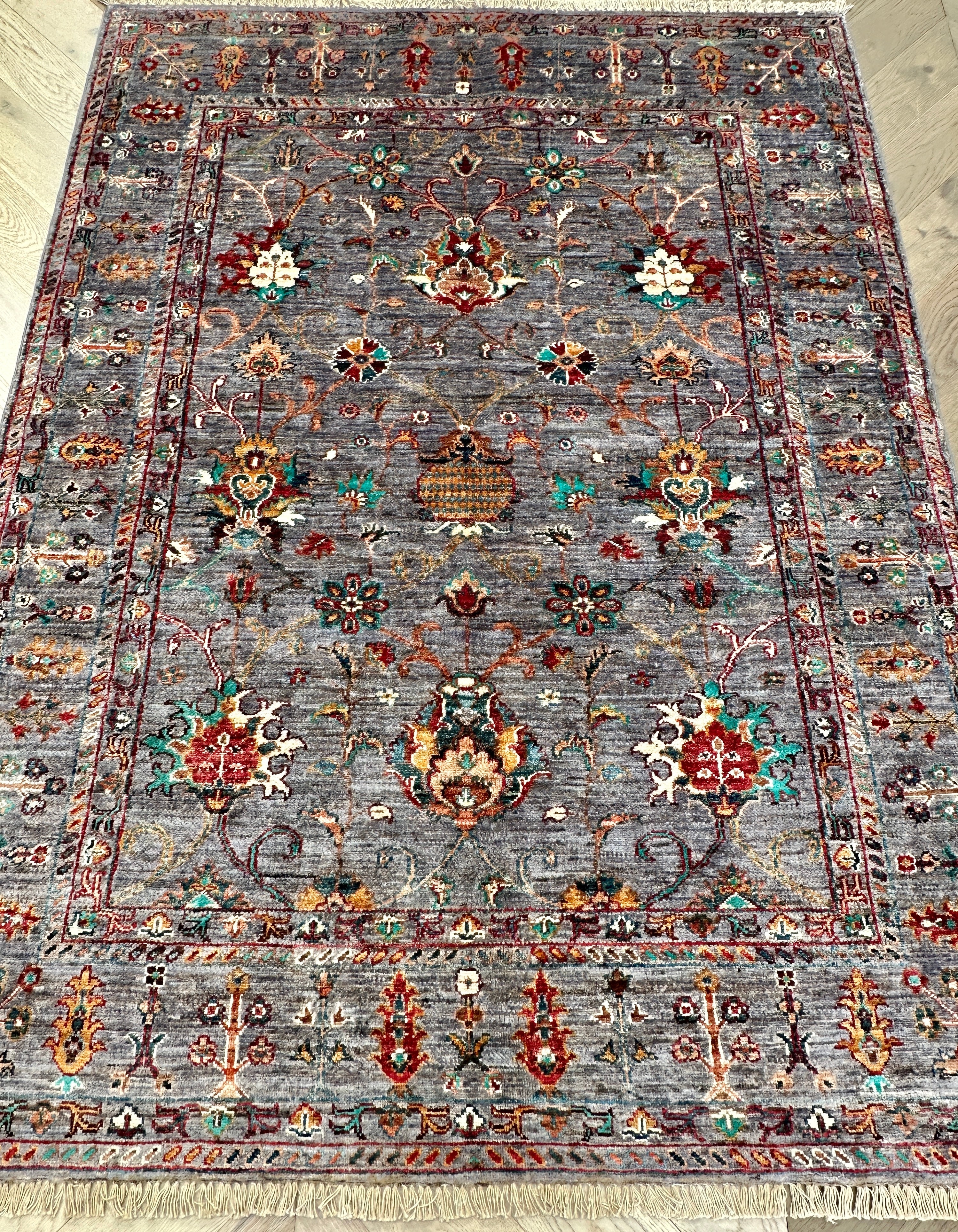Chobi Afghan Handmade — 1.96 x 1.46