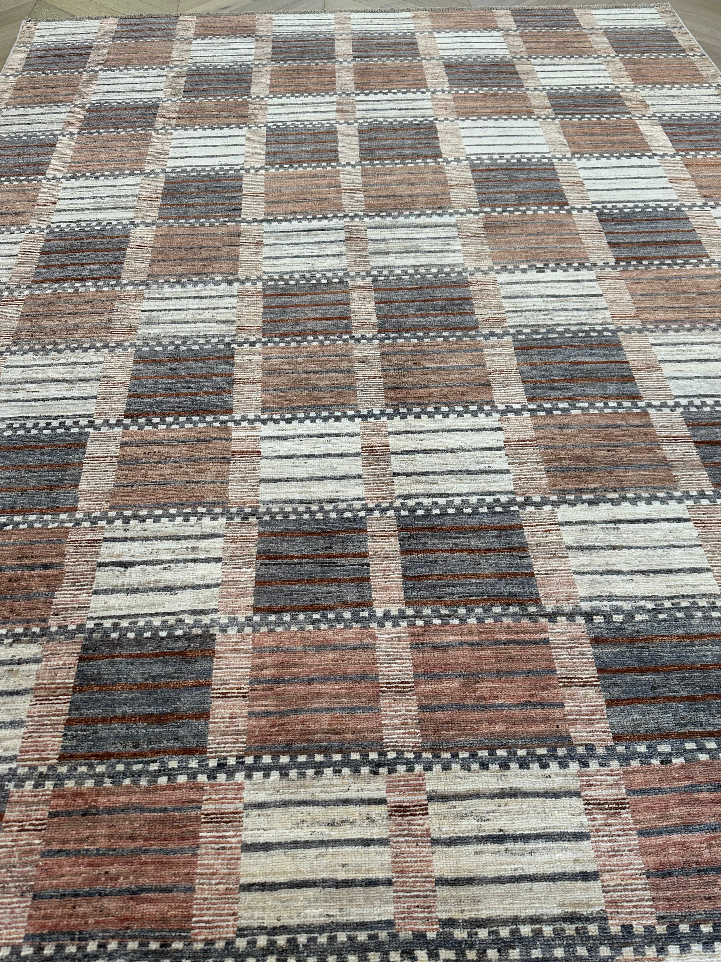 Chobi Afghan Handmade — 3.39 x 2.38