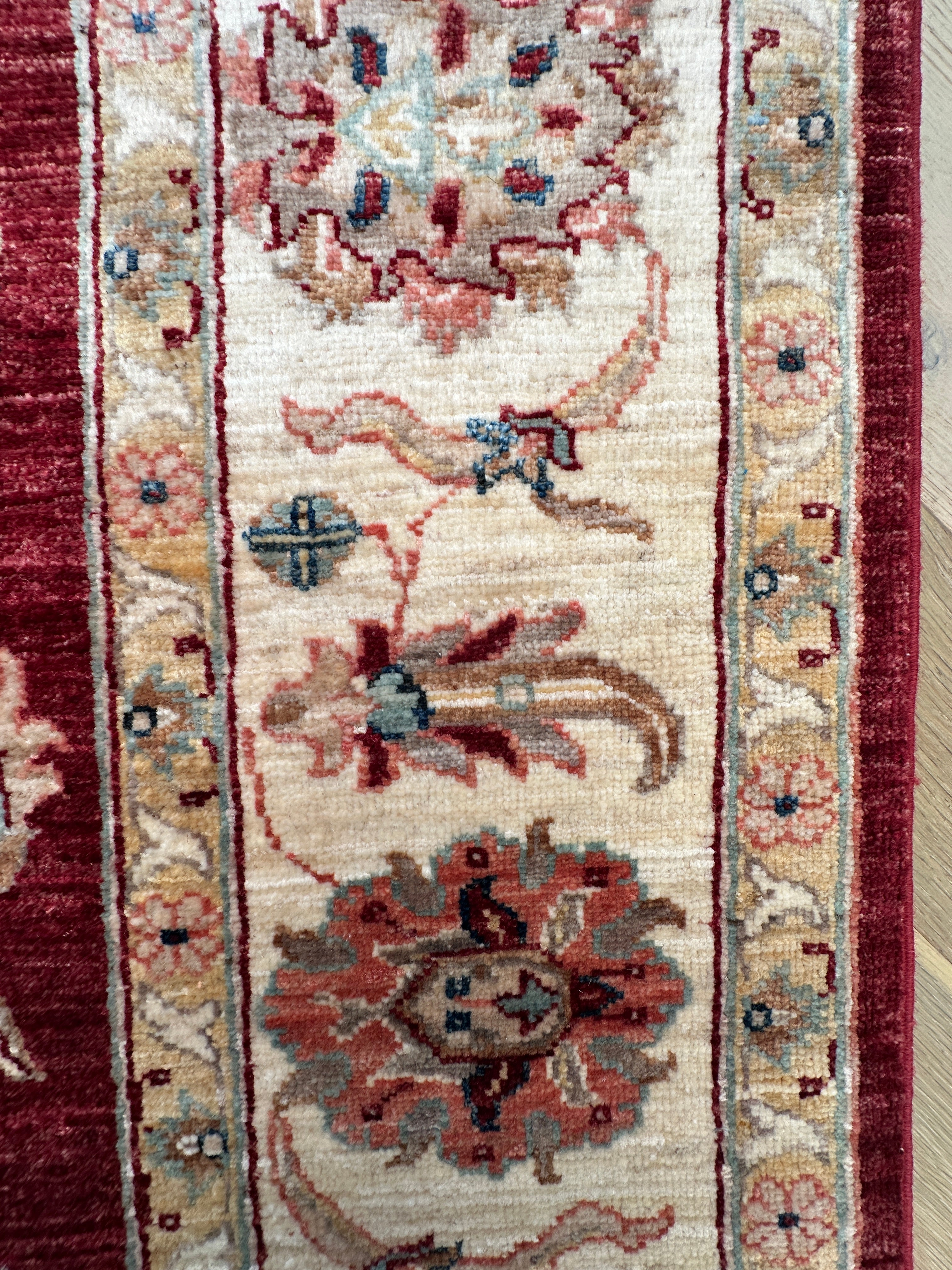 Chobi Afghan Handmade — 2.38 x 1.76