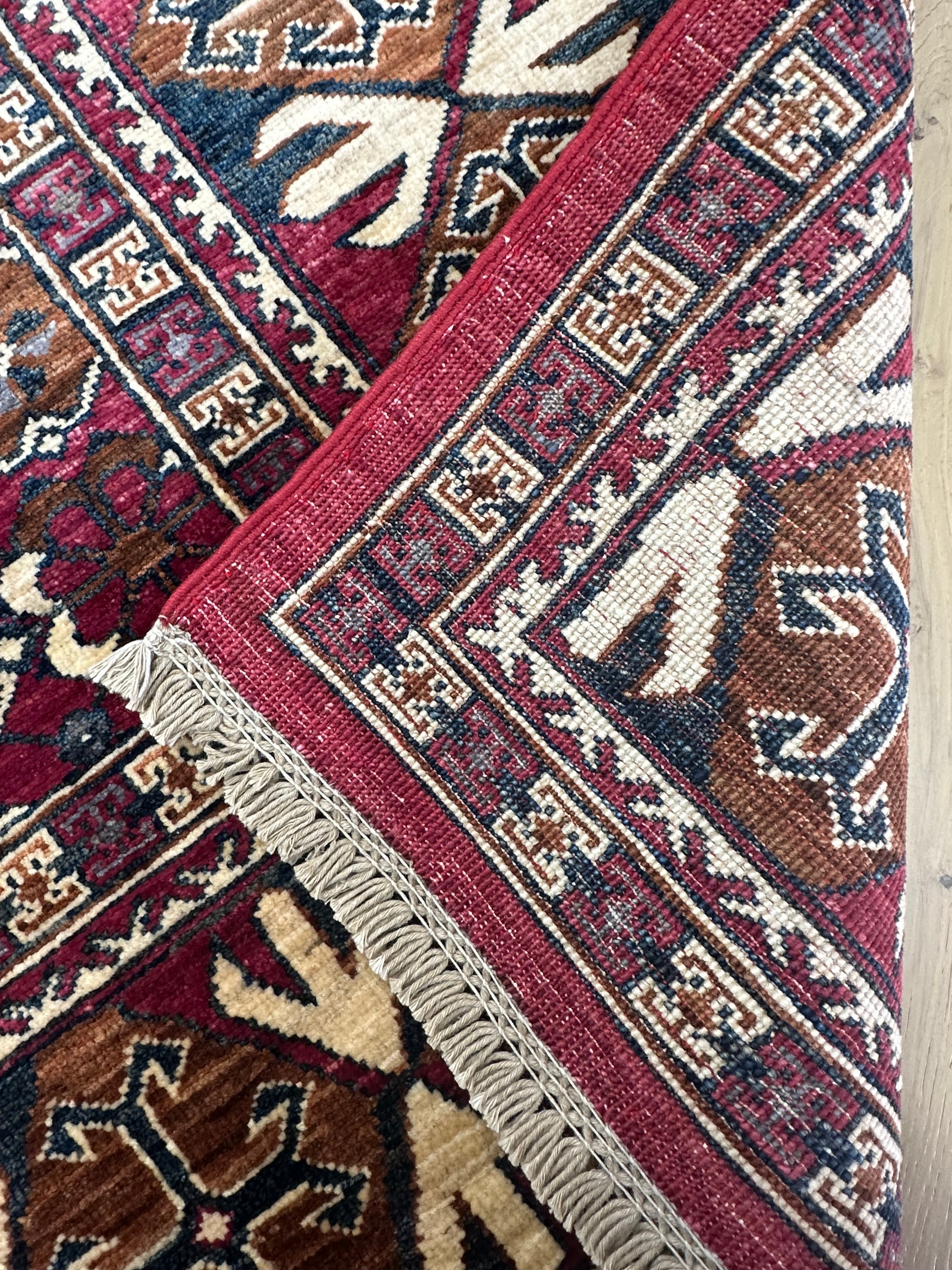 Chobi Afghan Handmade — 3.40 x 2.30