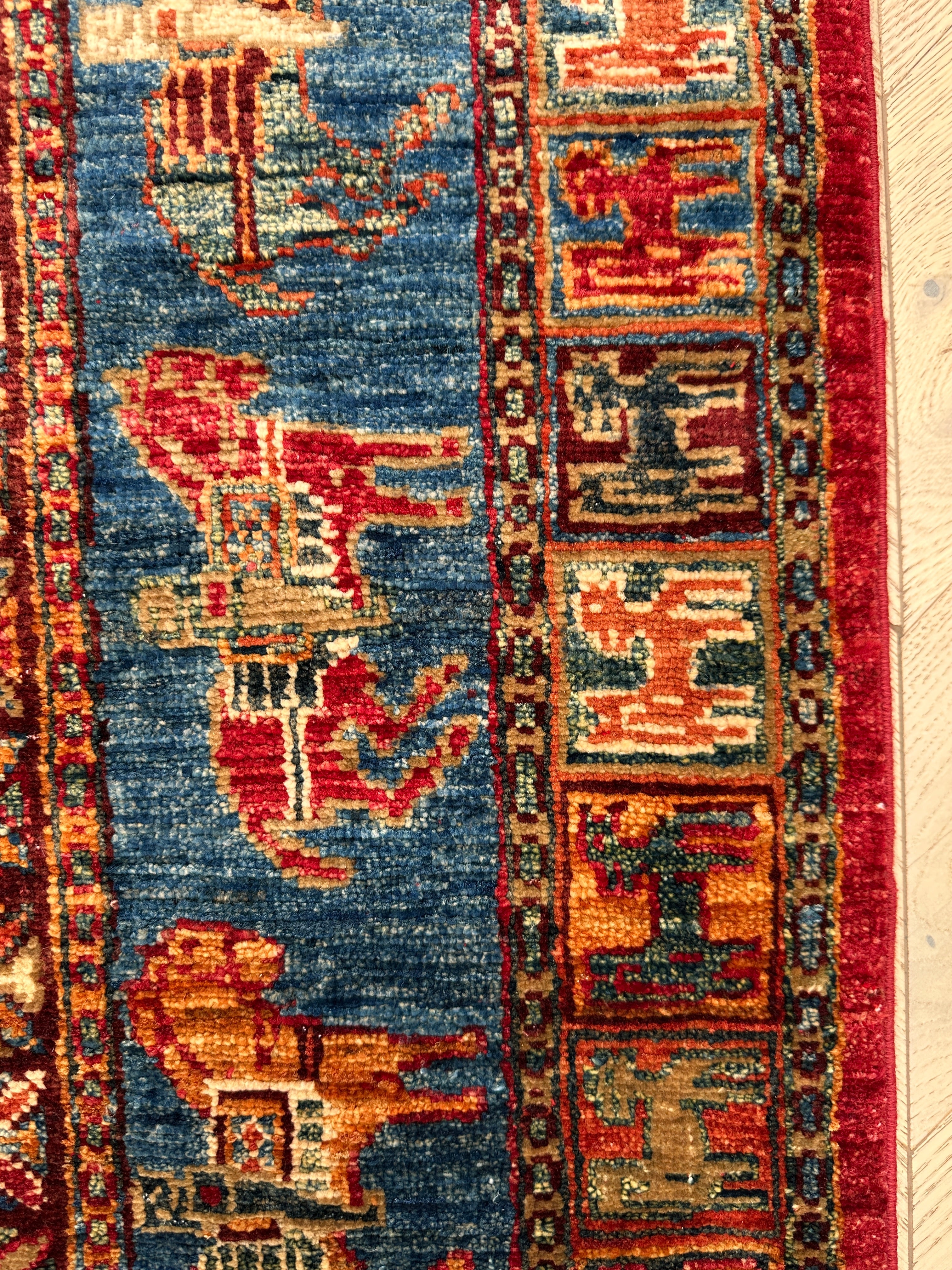 Chobi Afghan Handmade — 2.60 x 1.84