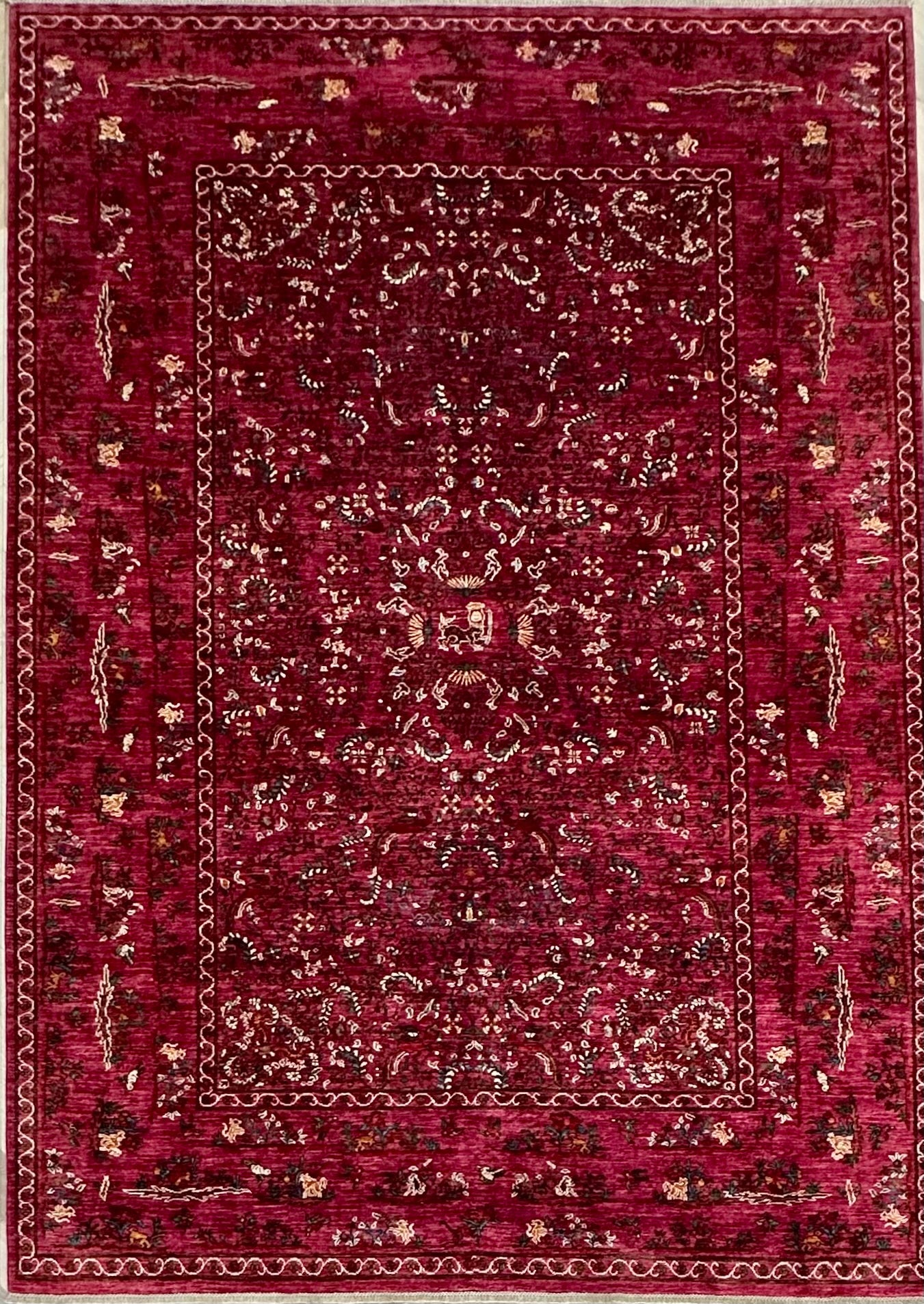 Chobi Afghan Handmade — 3.44 x 2.43