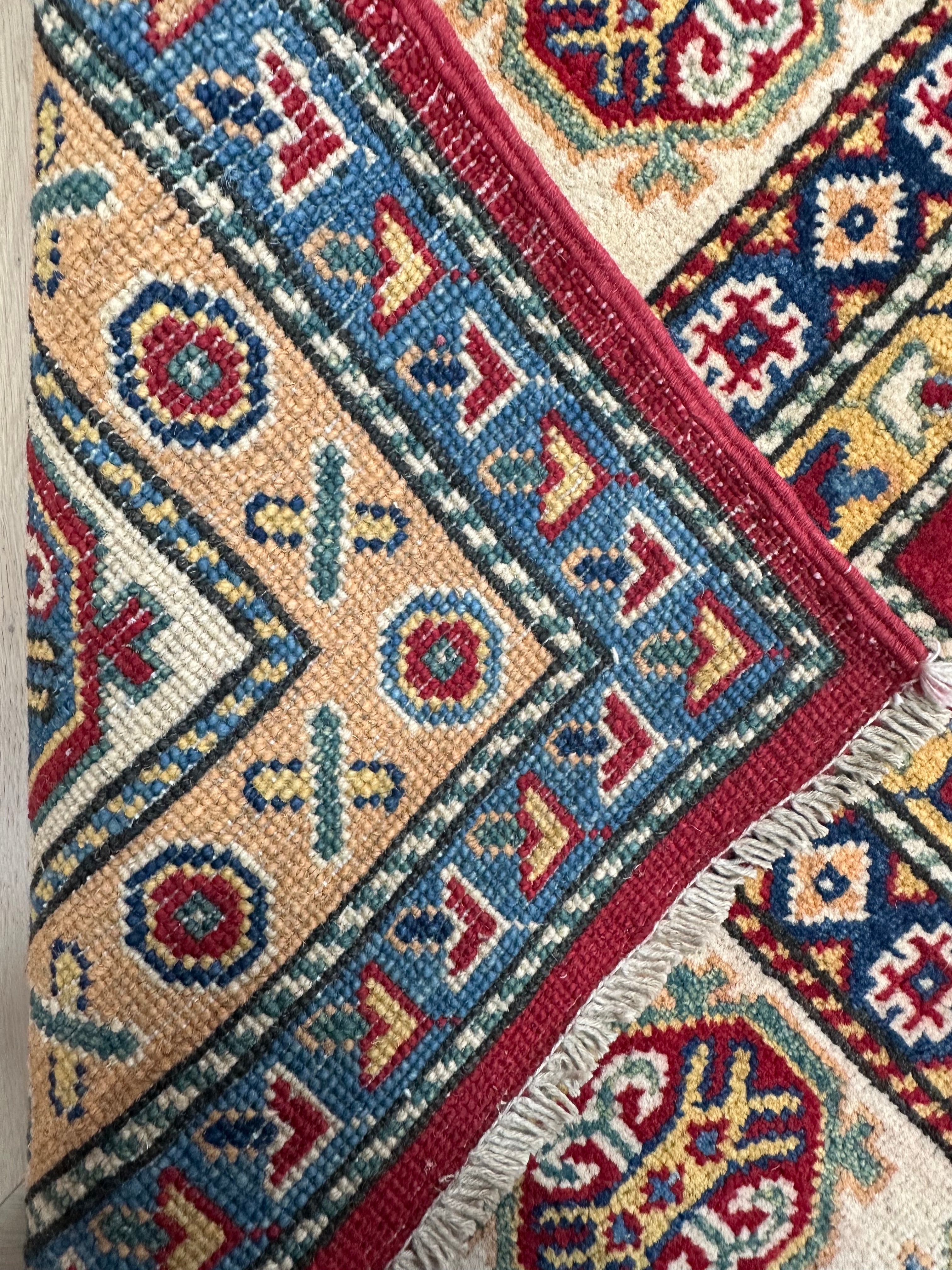 Afghan Handmade — 3.55 x 2.52