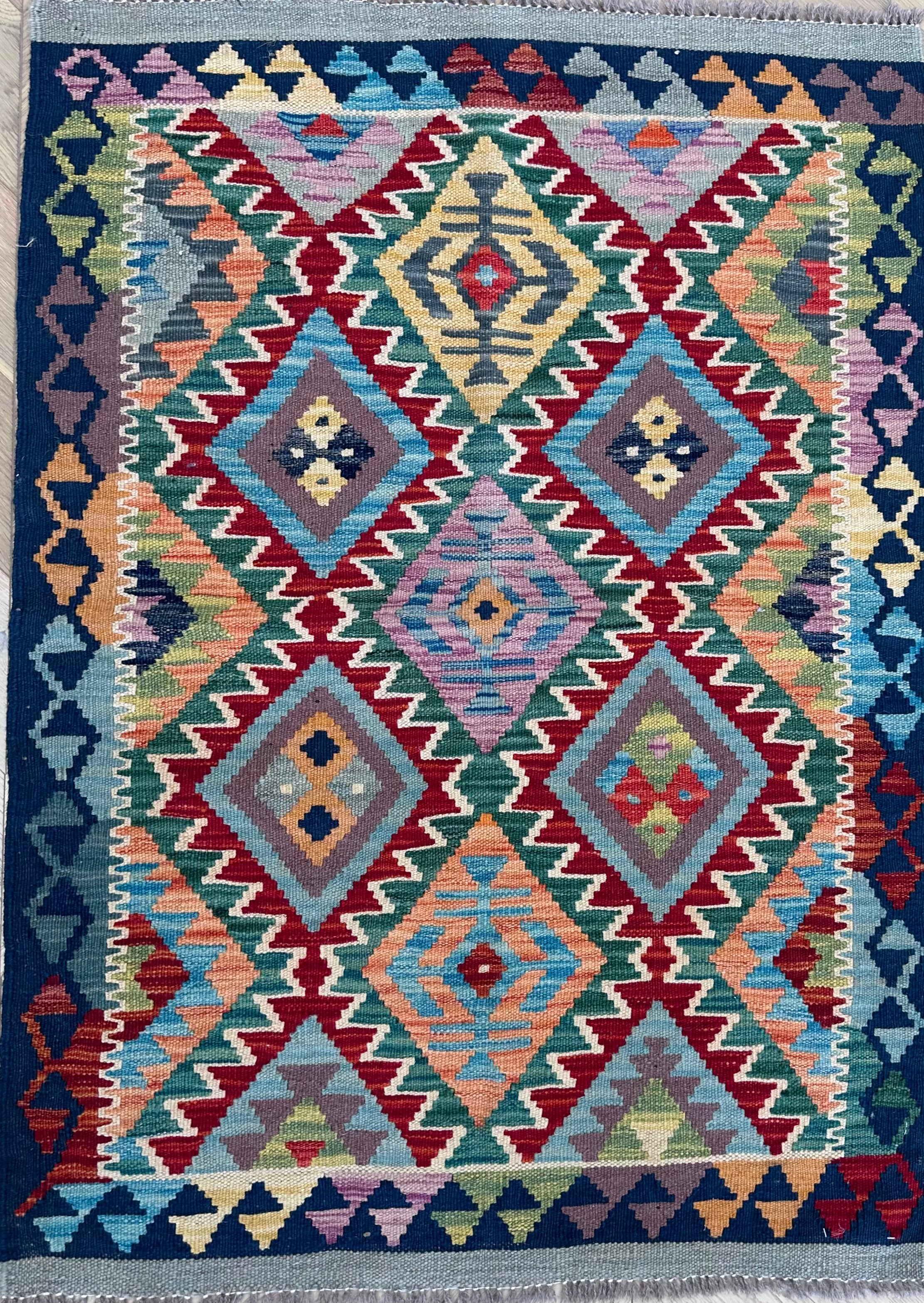 Chobi Afghan Handmade — 1.20 x 0.85