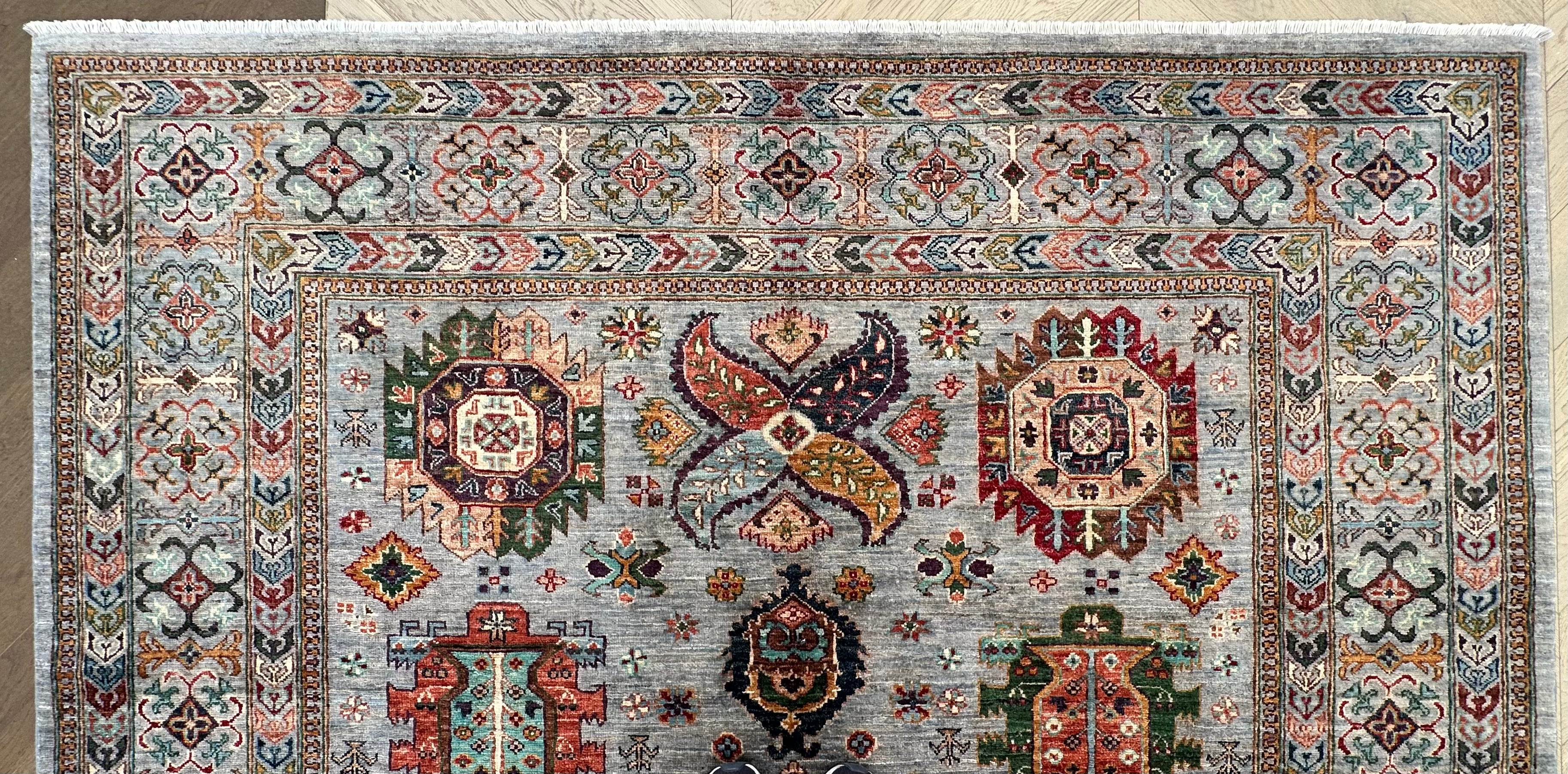 Afghan handmade rug,Chobi. Size:296x200 cm