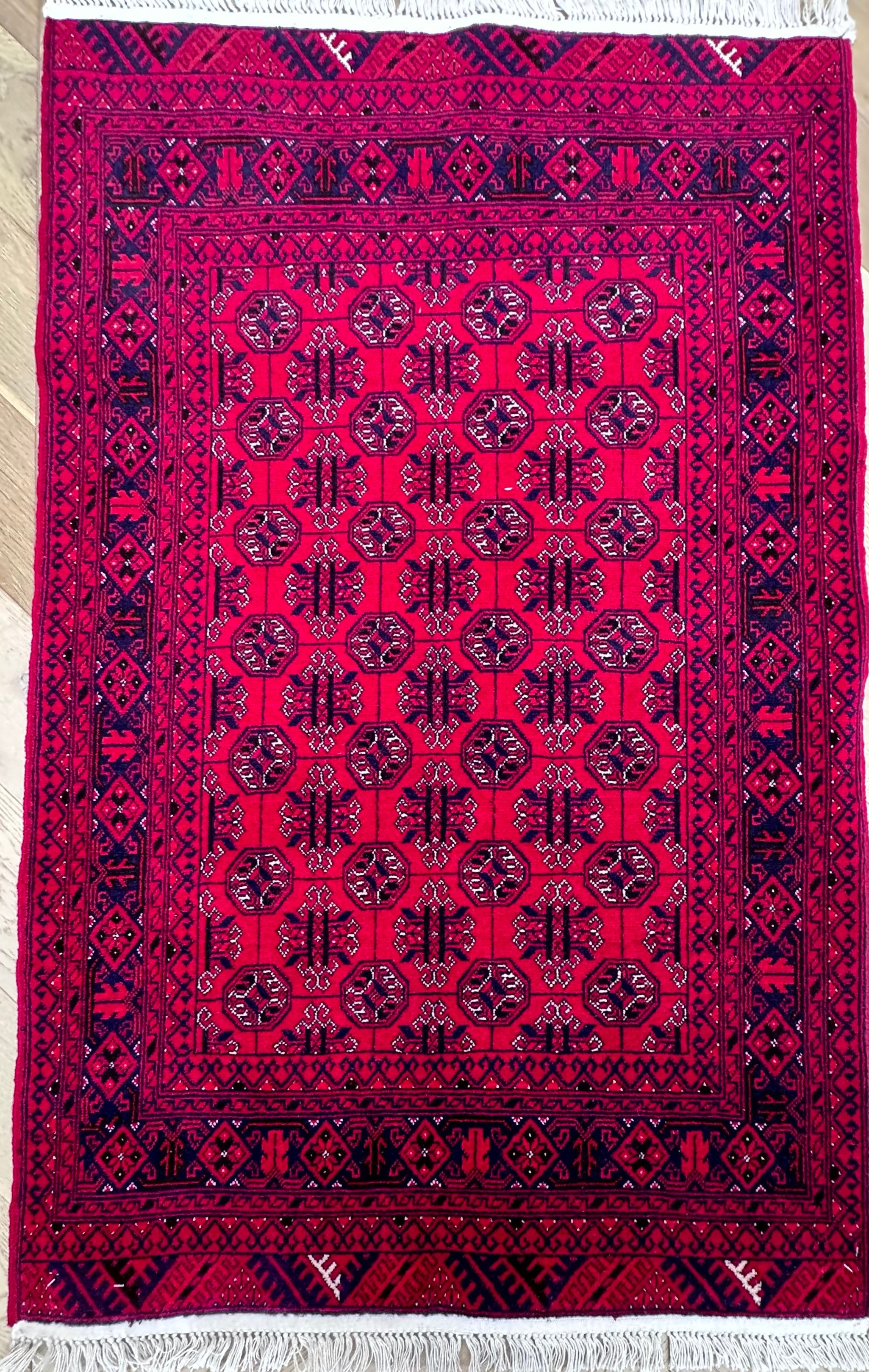 Red Afghan Handmade