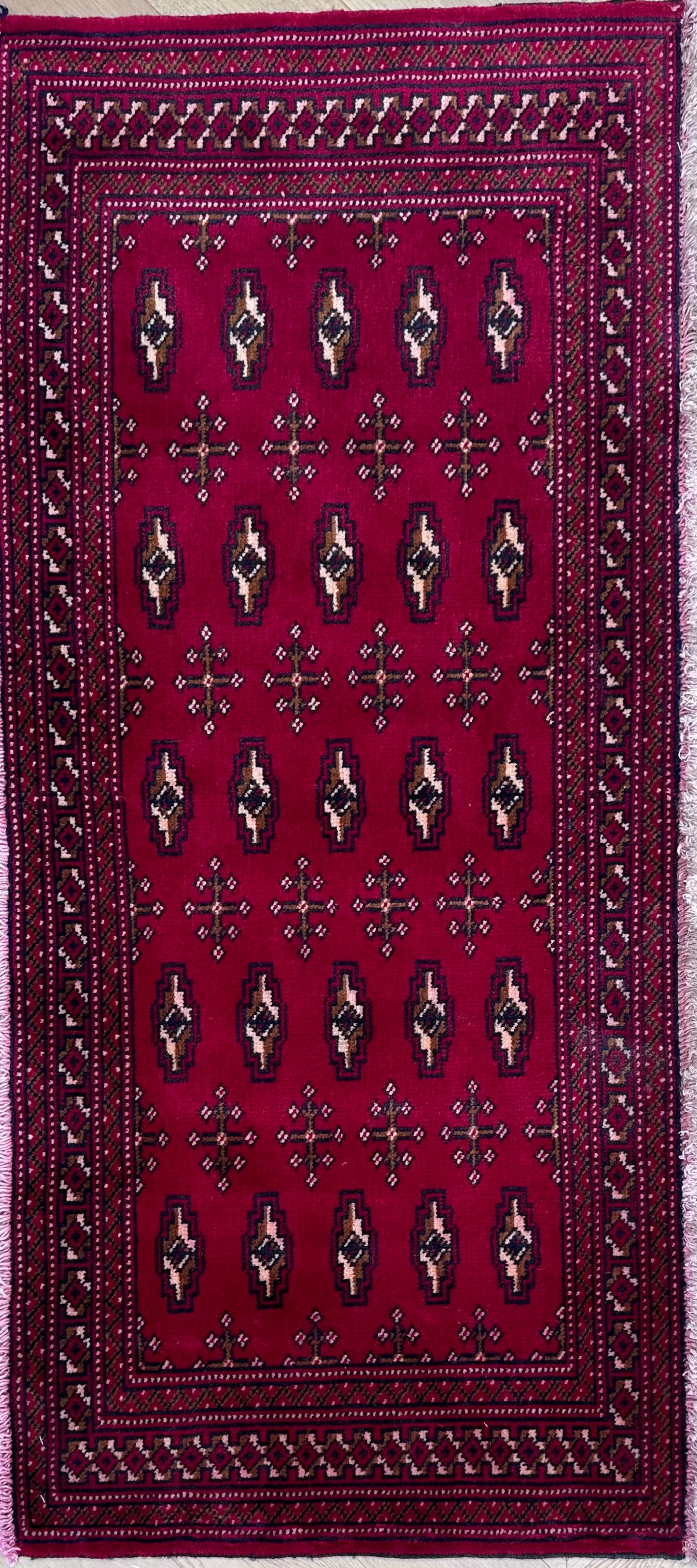 Red Afghan Handmade