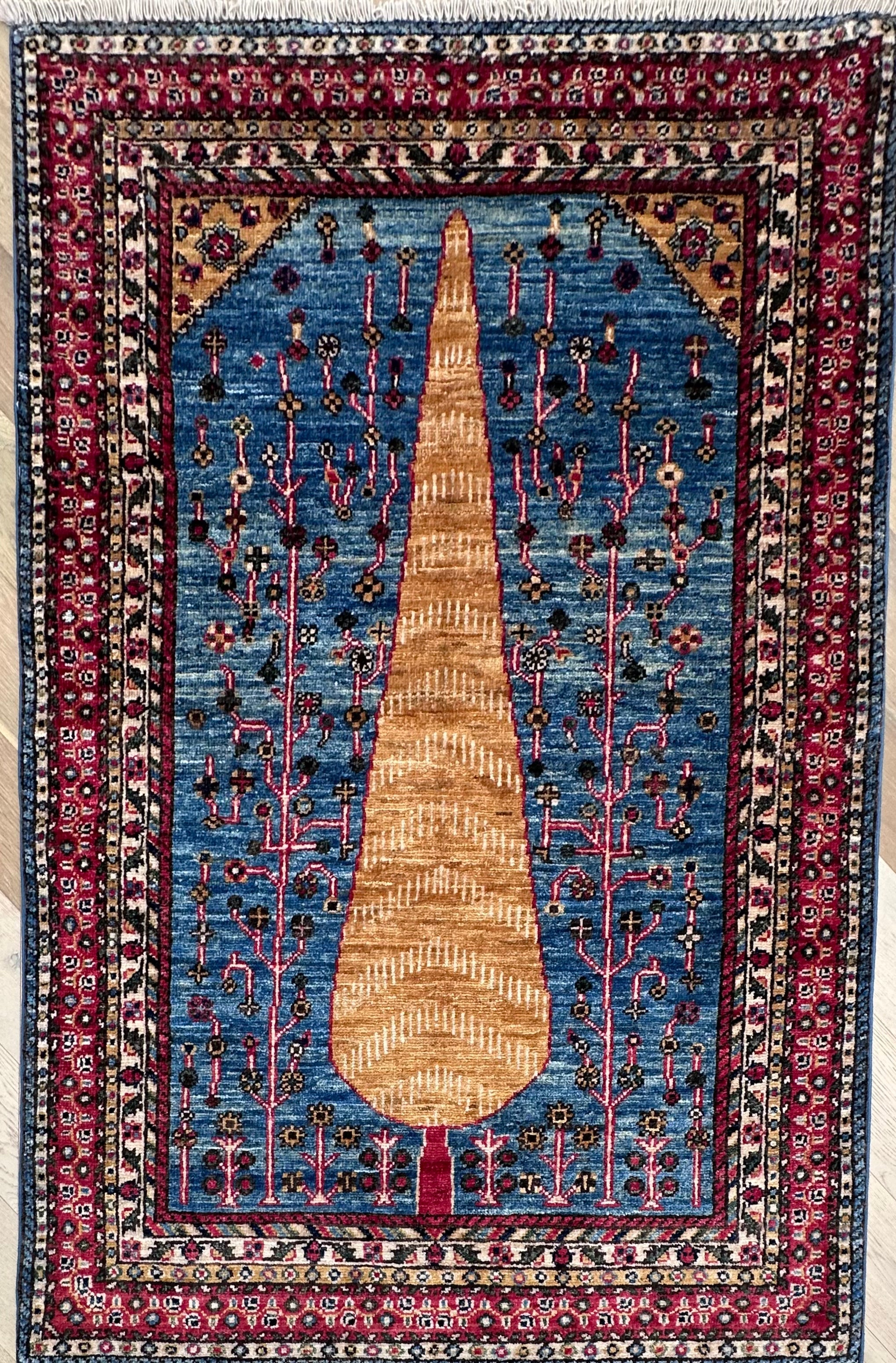 Red Afghan Handmade