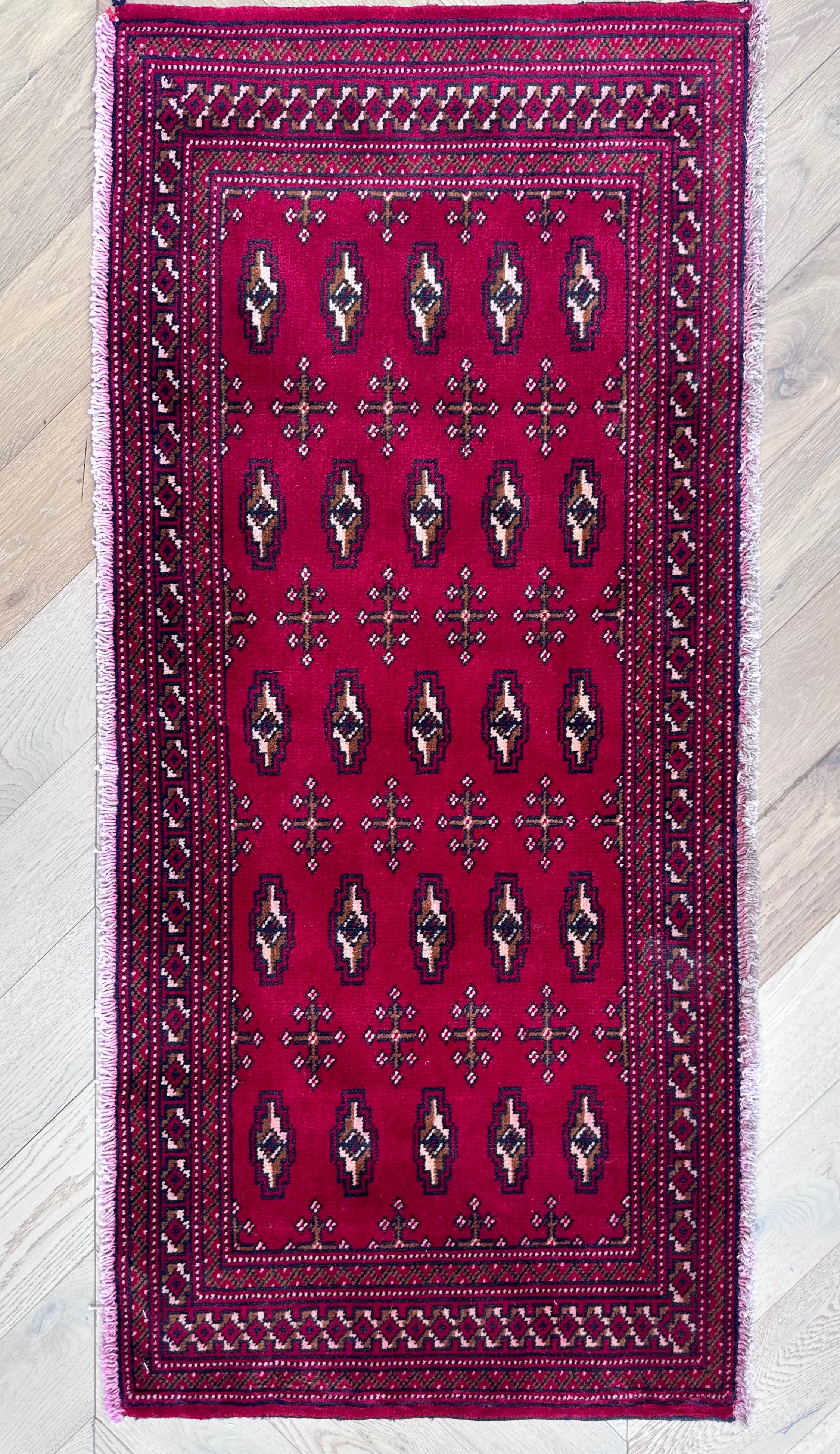 Red Afghan Handmade
