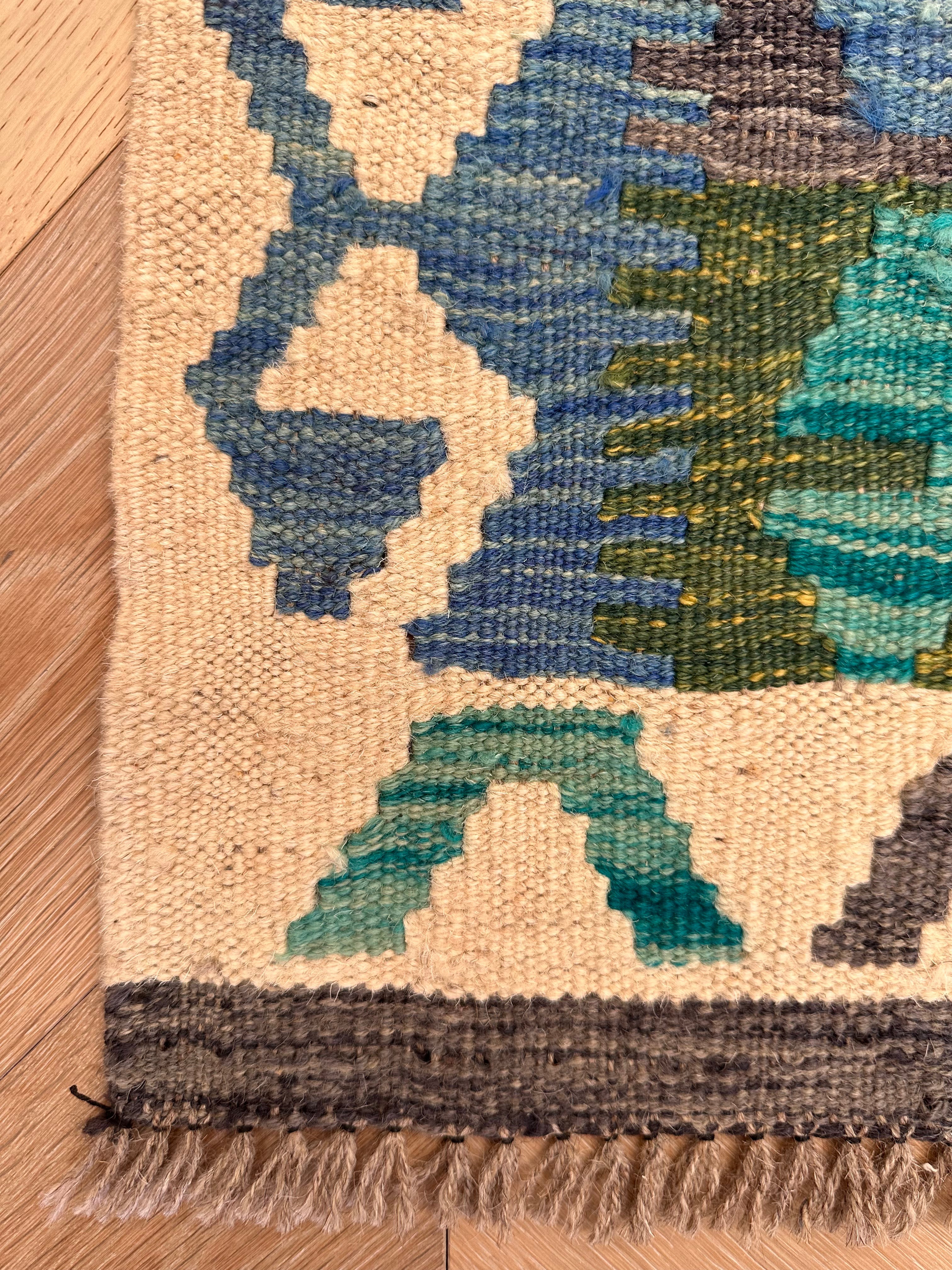Chobi Afghan Handmade — 2.98 x 2.02