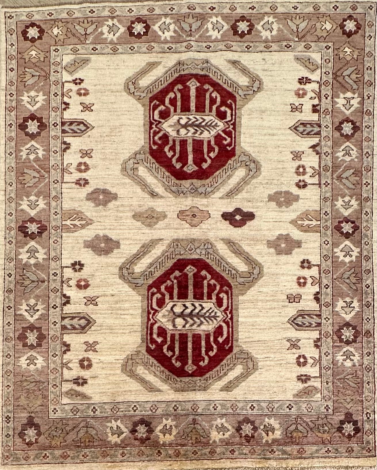 Chobi Afghan Handmade — 1.87 x 1.35