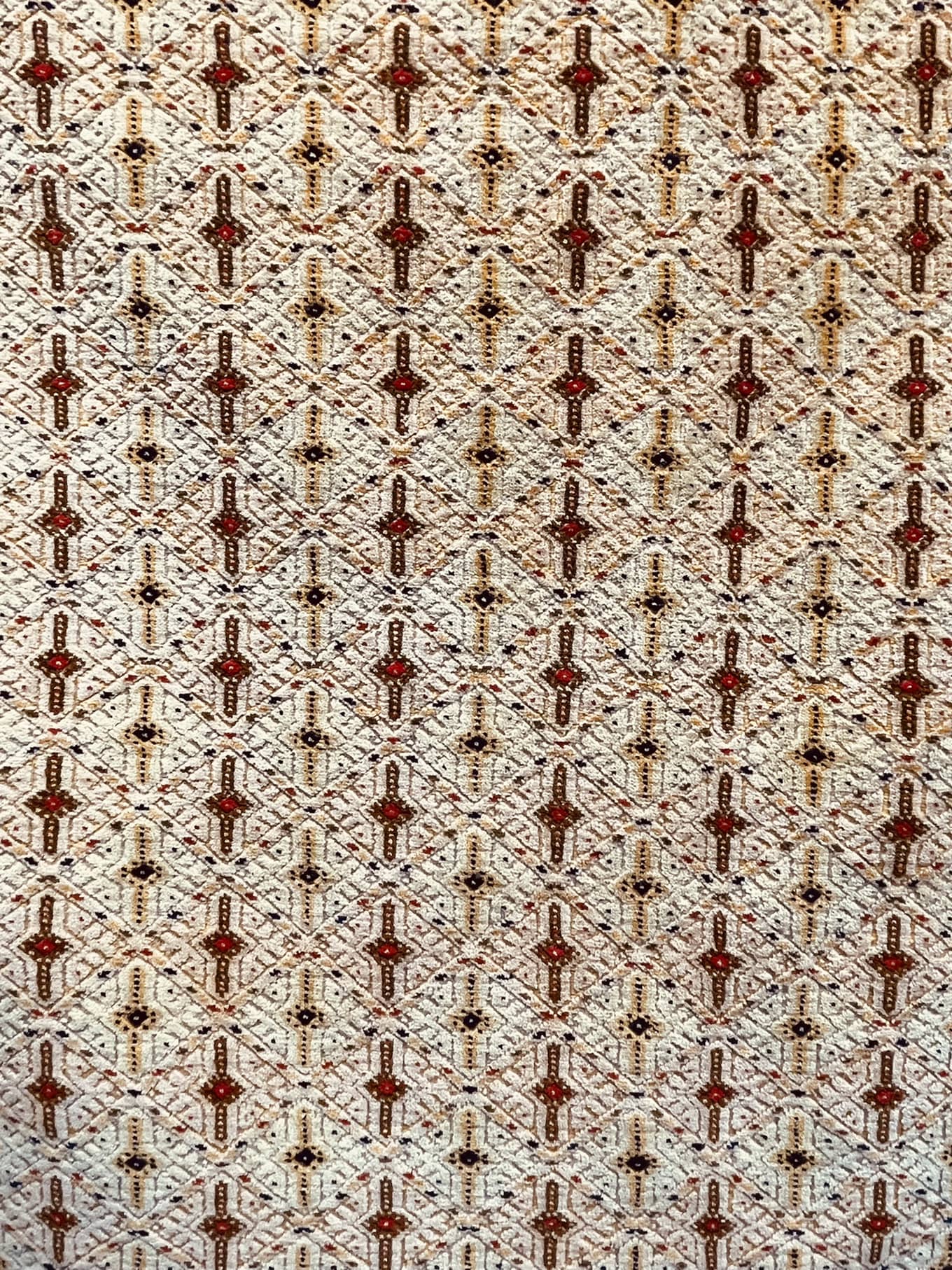 Red HANDMADE AFGHAN MUSHWANI KILIM | 190 X 160 CM |