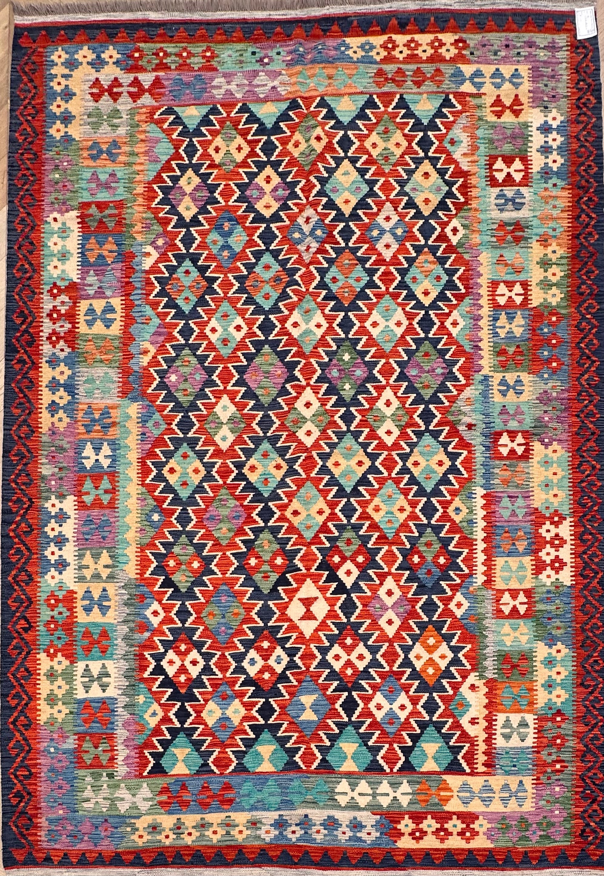 Chobi Afghan Handmade — 2.94 x 2.03