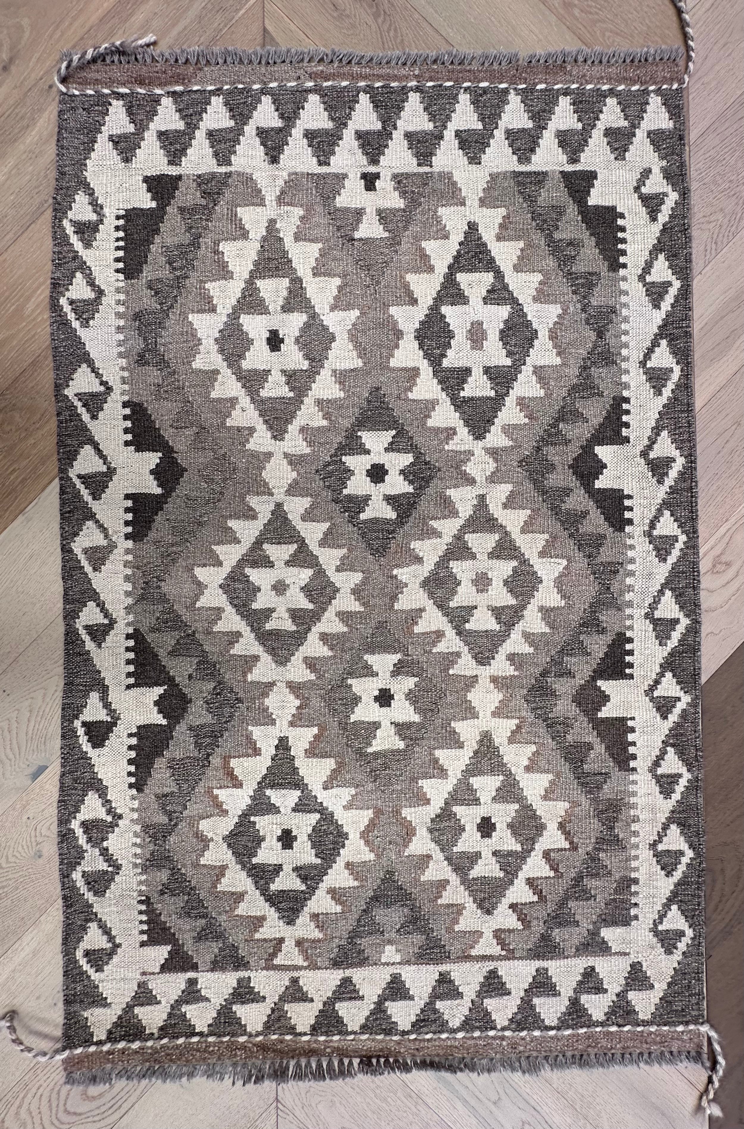 Chobi Afghan Handmade — 1.27 x 0.80