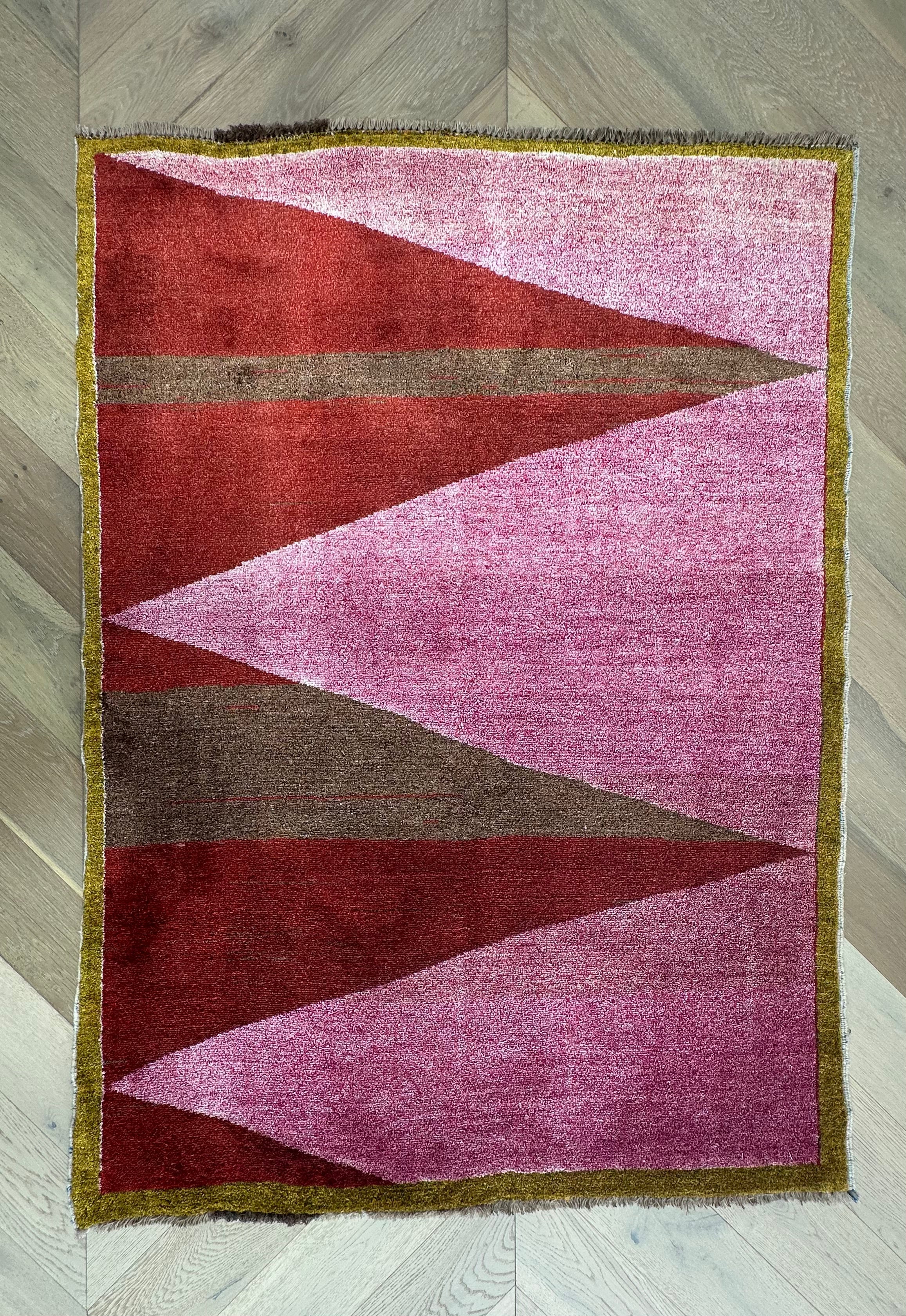 Red Afghan Handmade