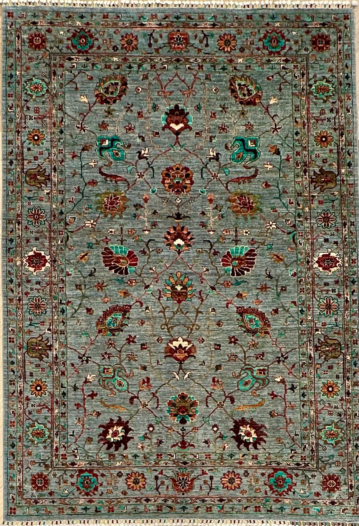 Chobi Afghan Handmade — 3.06 x 2.12