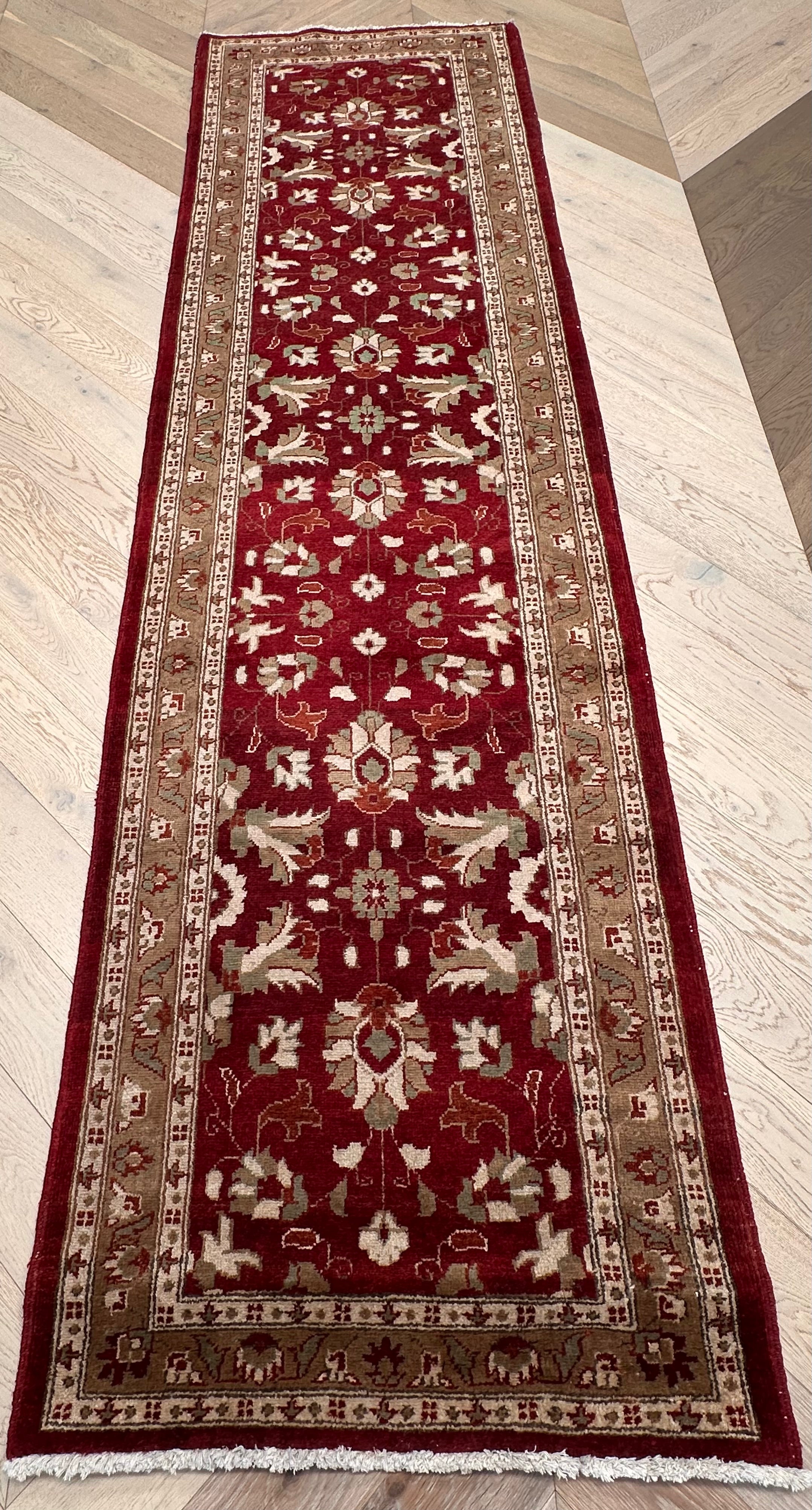 Chobi Afghan Handmade — 3.00 x 0.83