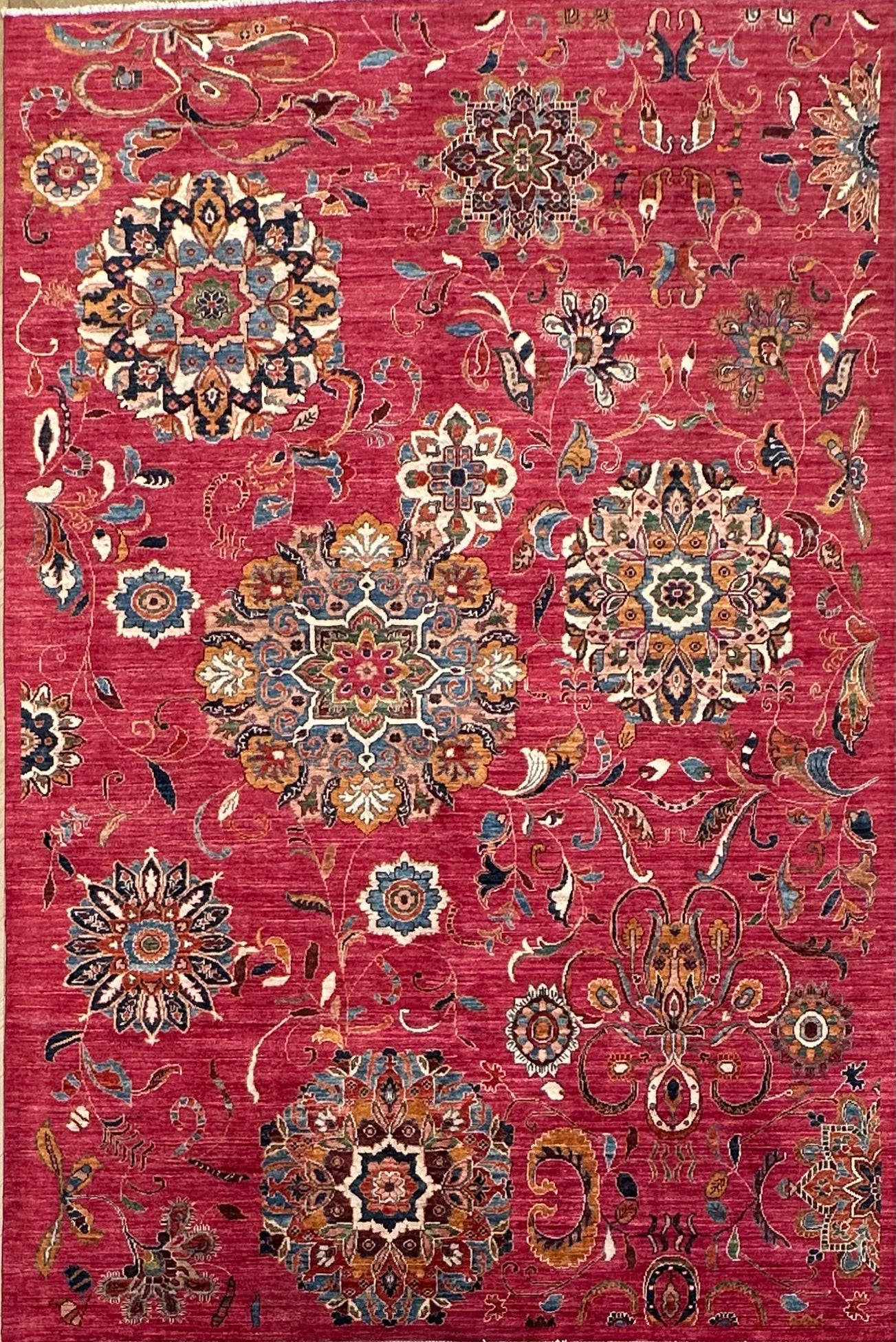 Chobi Afghan Handmade — 3.00 x 2.00