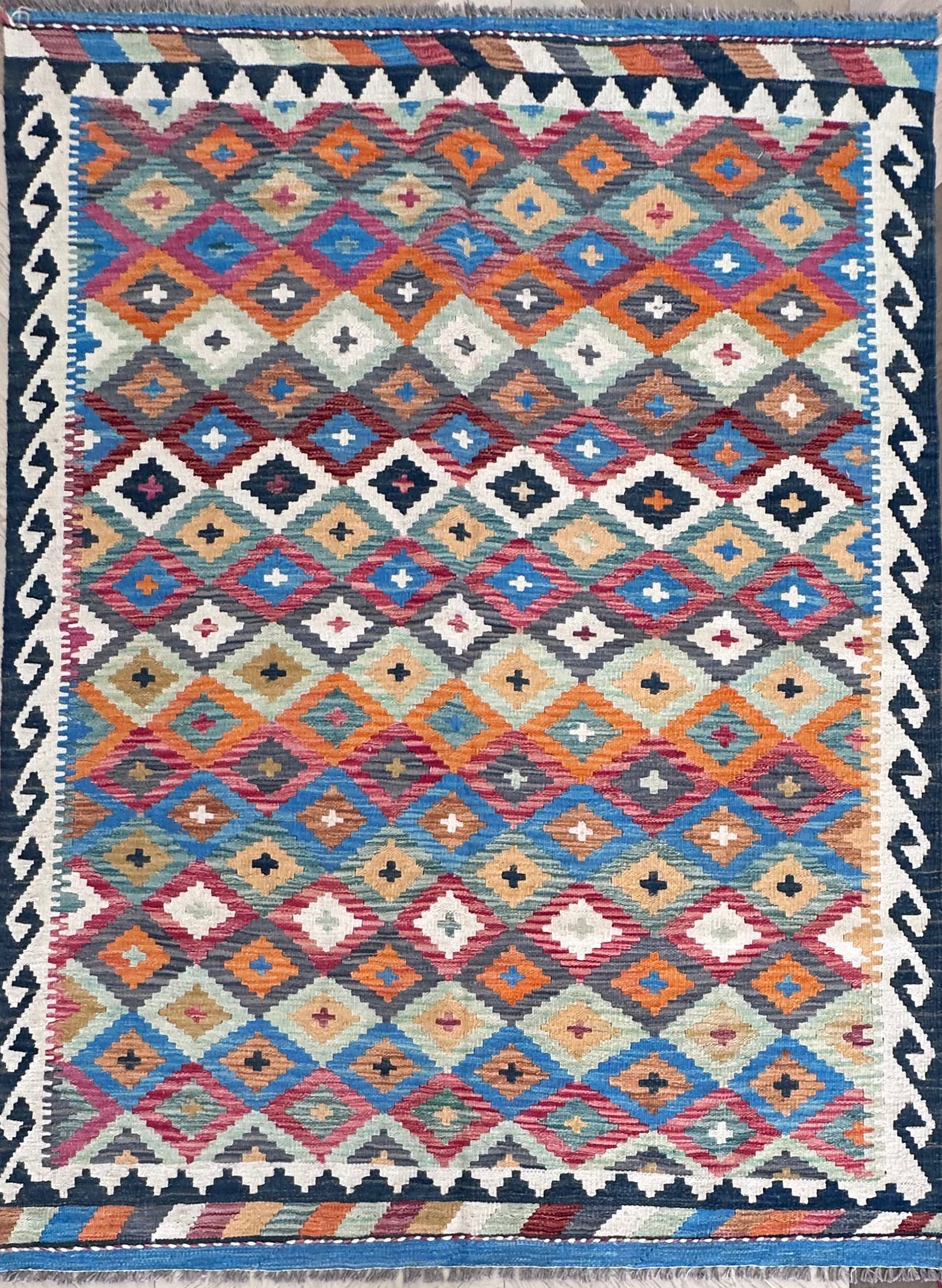 Chobi Afghan Handmade — 2.01 x 1.50