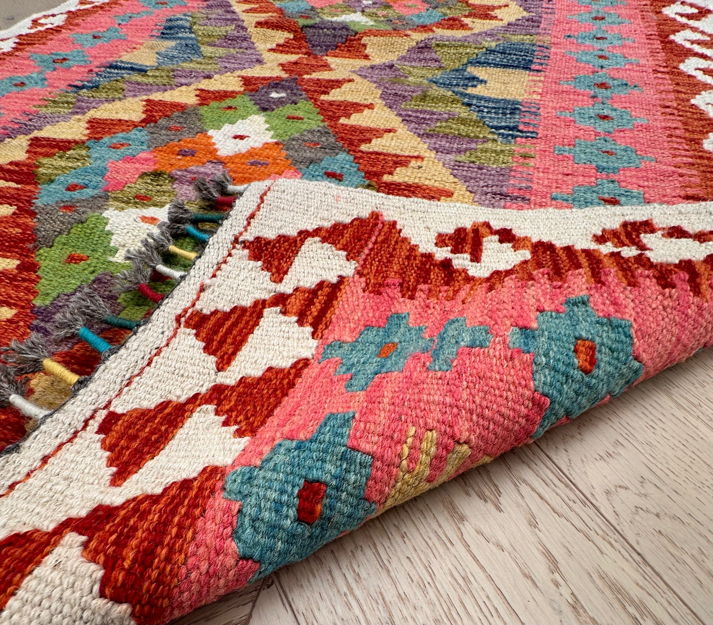 Chobi Afghan Handmade — 1.26 x 0.80