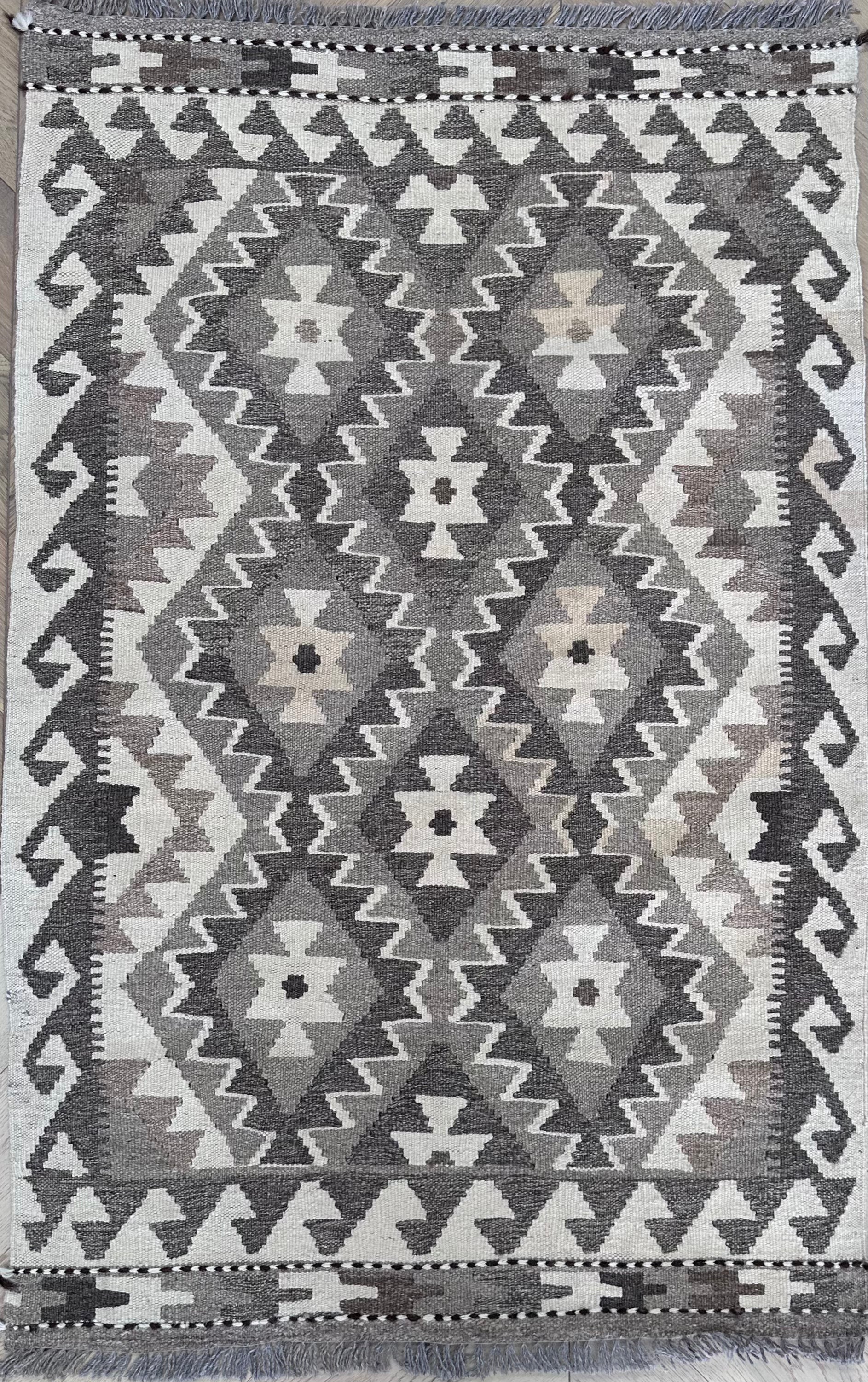 Chobi Afghan Handmade — 1.31 x 0.84